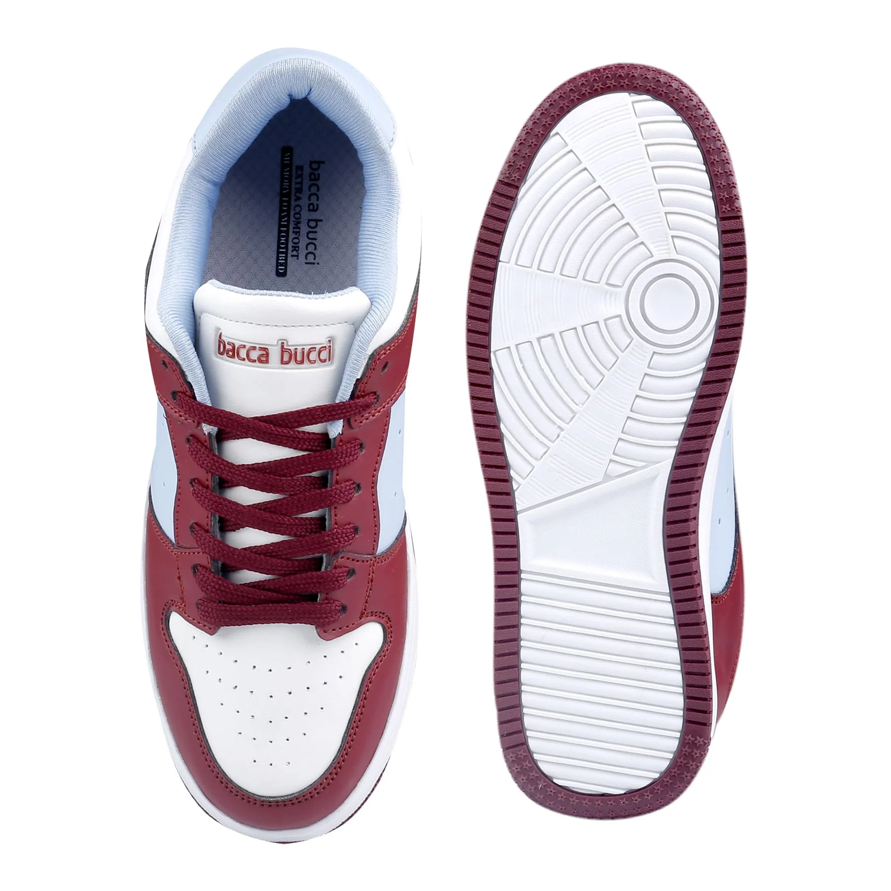 Bacca Bucci NORA Low-top Flat Sole Sneakers For Women - Image 6