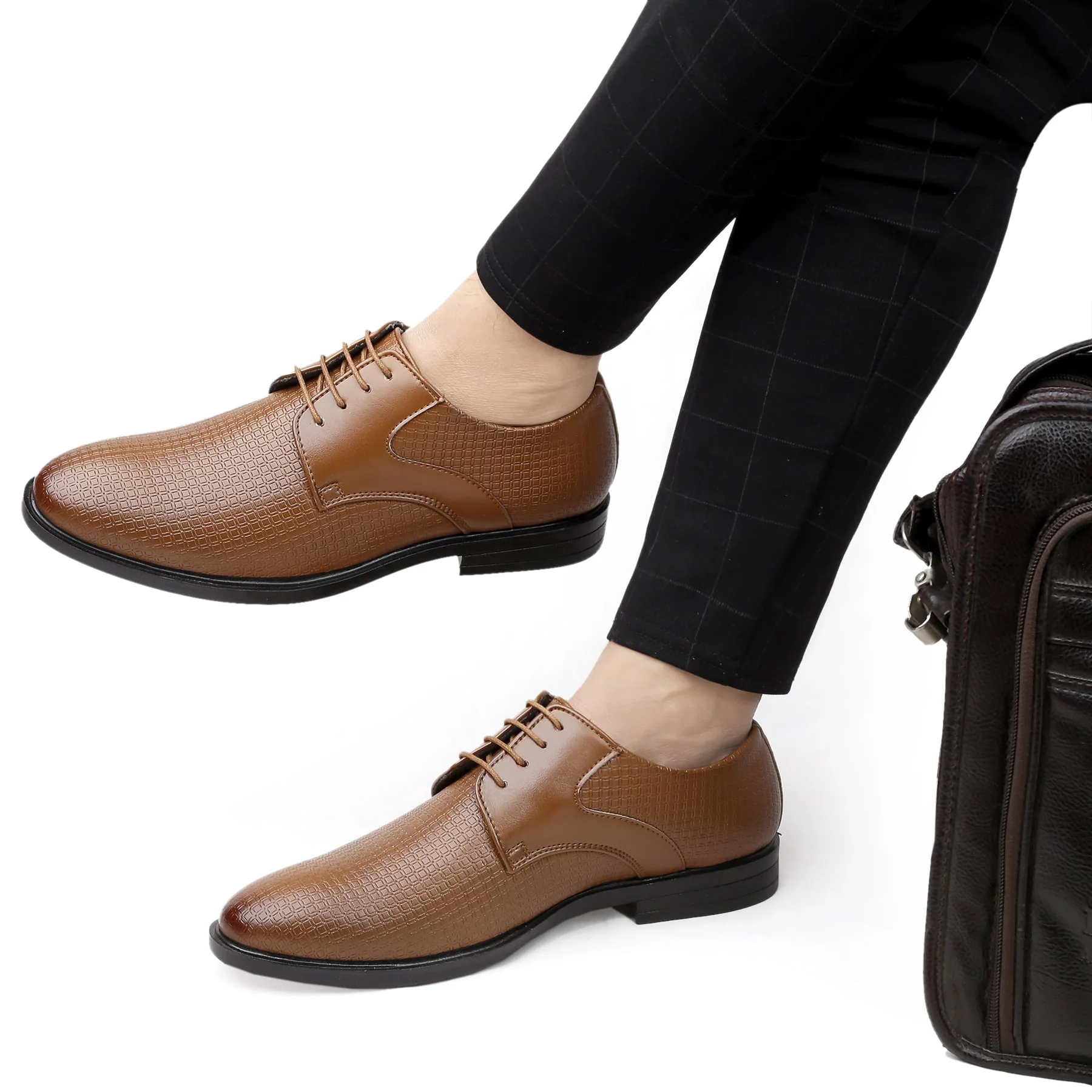Bacca Bucci OSLO Formal Shoes with Superior Comfort | All Day Wear Office Or Party Lace-up Shoes - Image 10