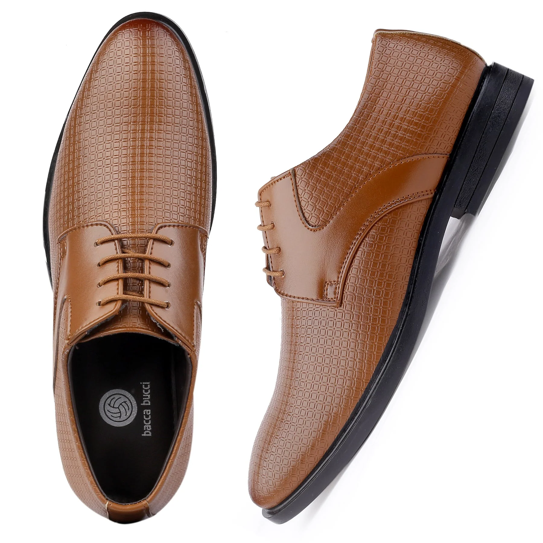 Bacca Bucci OSLO Formal Shoes with Superior Comfort | All Day Wear Office Or Party Lace-up Shoes - Image 12