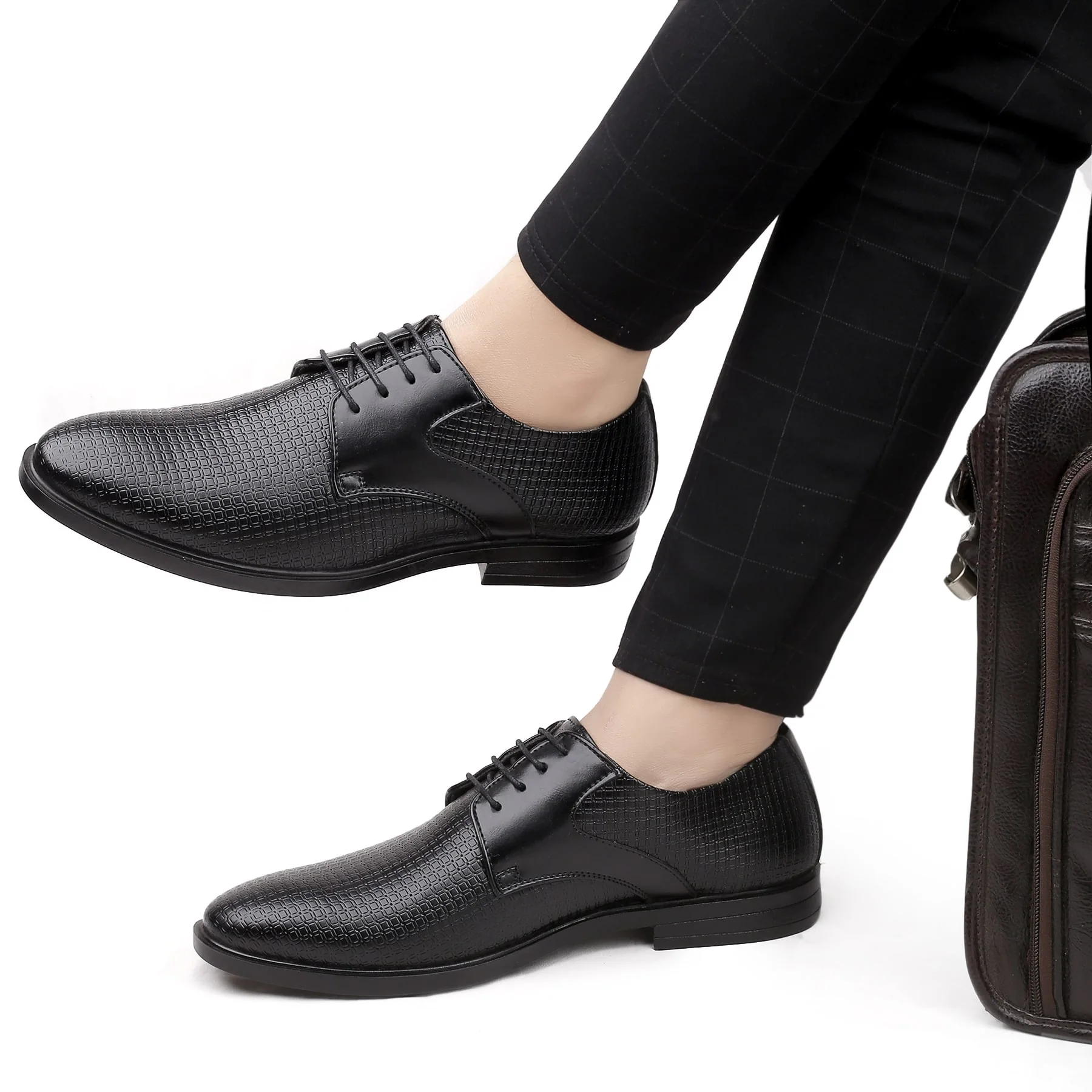 Bacca Bucci OSLO Formal Shoes with Superior Comfort | All Day Wear Office Or Party Lace-up Shoes - Image 3