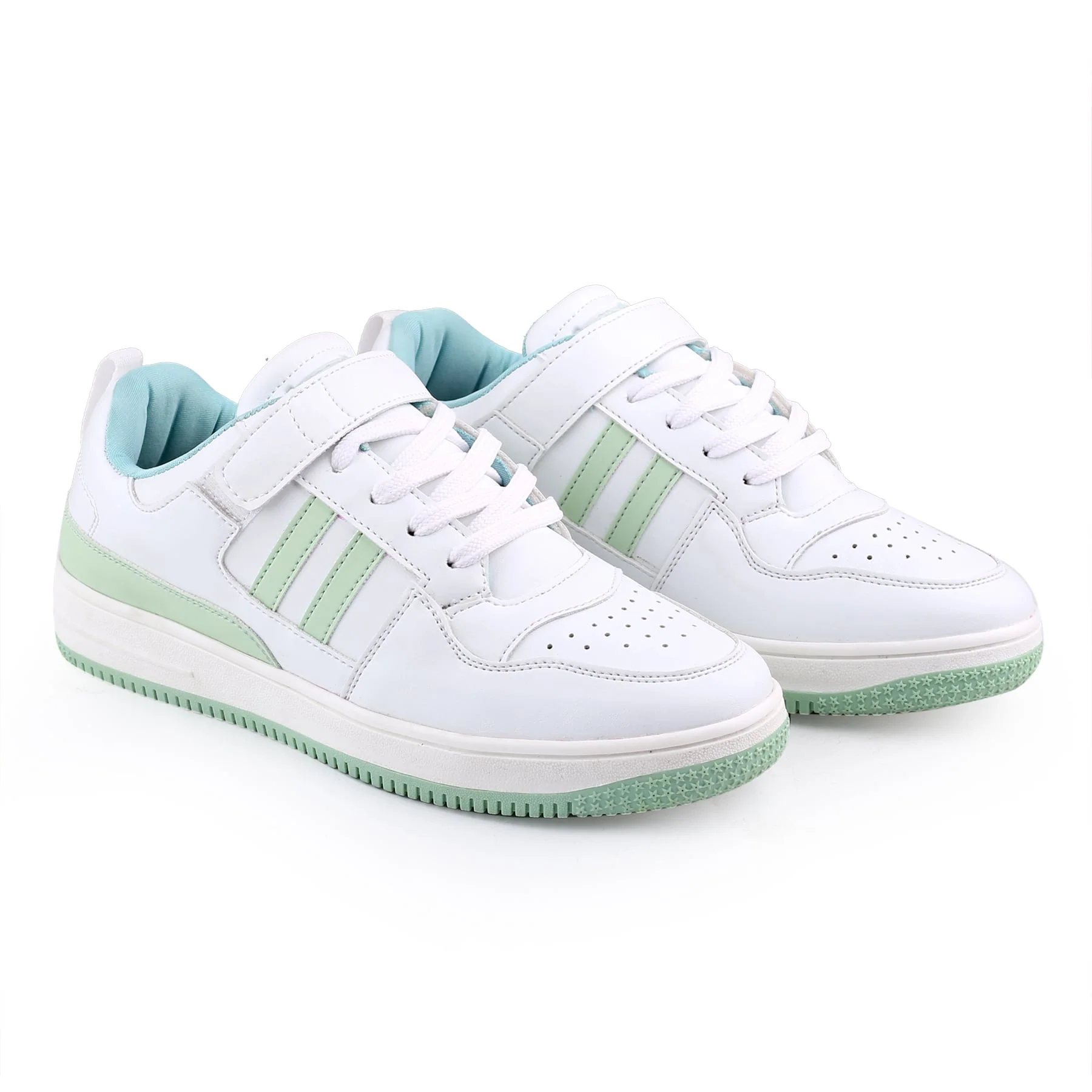 Bacca Bucci PHOENIX Low-Top Fashion Women's Sneakers with Hook & Loop Closure - Image 6