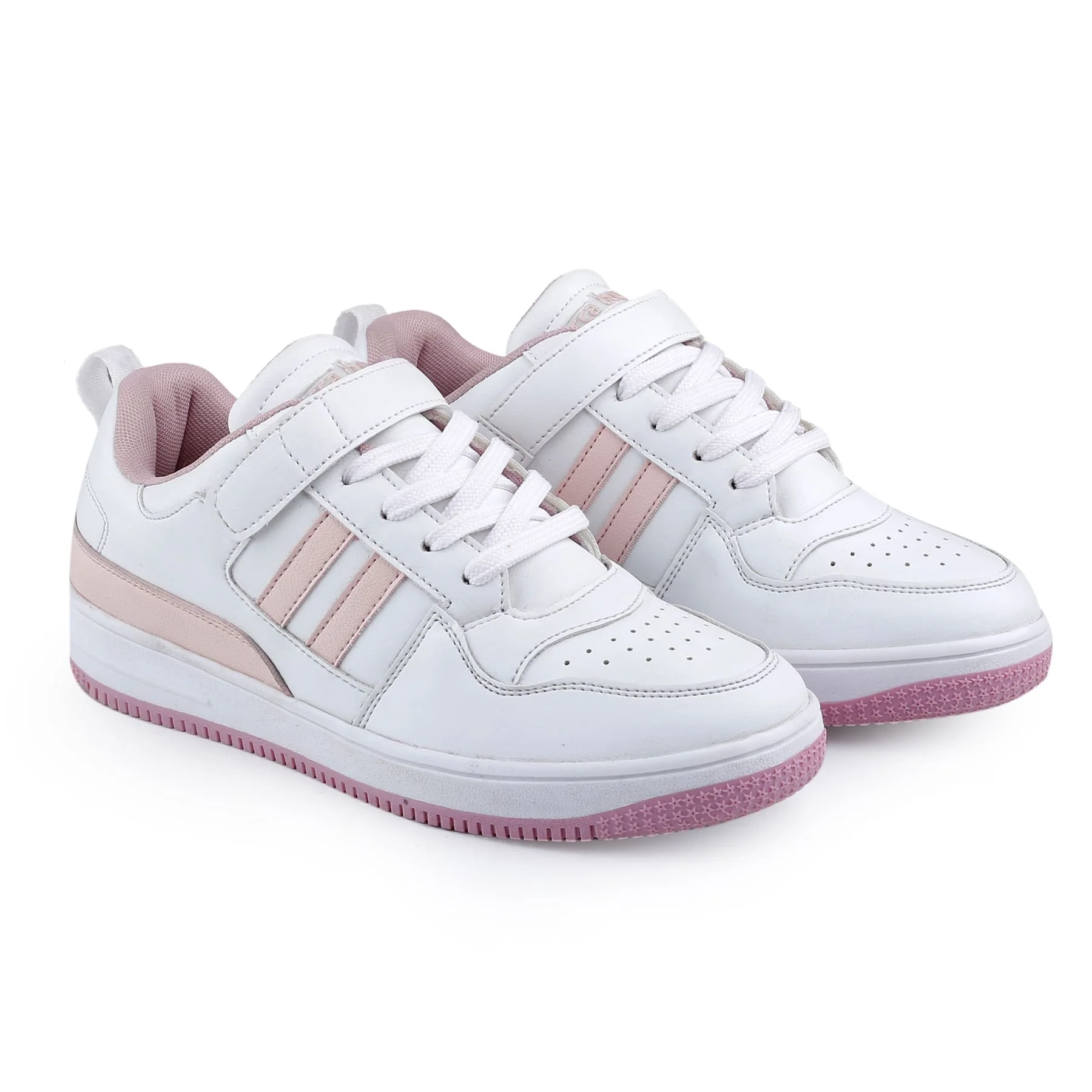 Bacca Bucci PHOENIX Low-Top Fashion Women's Sneakers with Hook & Loop Closure - Image 14
