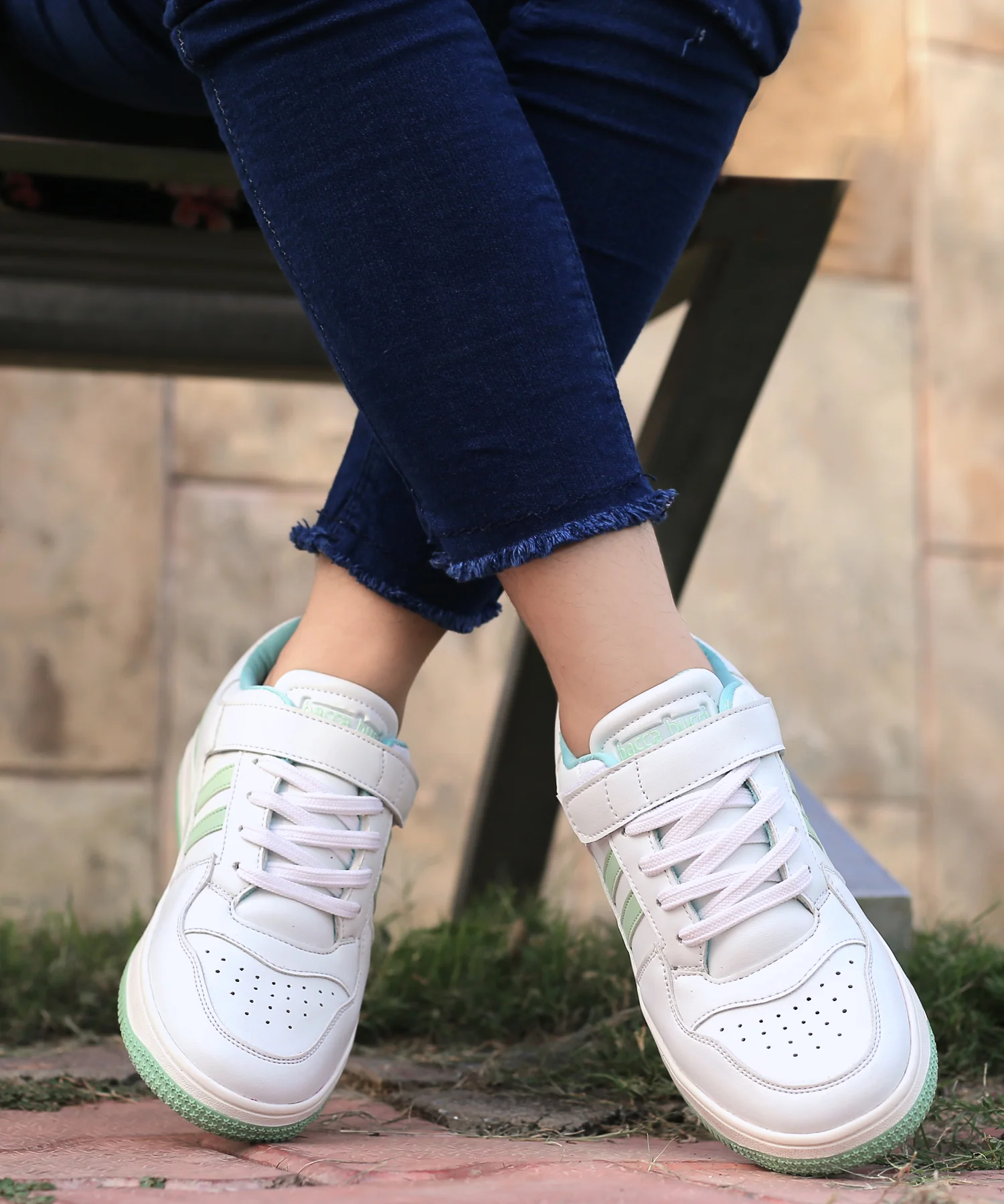Bacca Bucci PHOENIX Low-Top Fashion Women's Sneakers with Hook & Loop Closure - Image 22