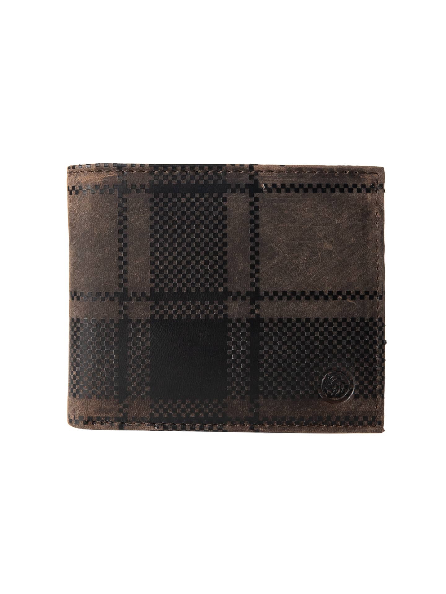 Bacca Bucci "Plaid Rebel" Genuine Leather Bifold Wallet for Teens & Gen Z - Image 8