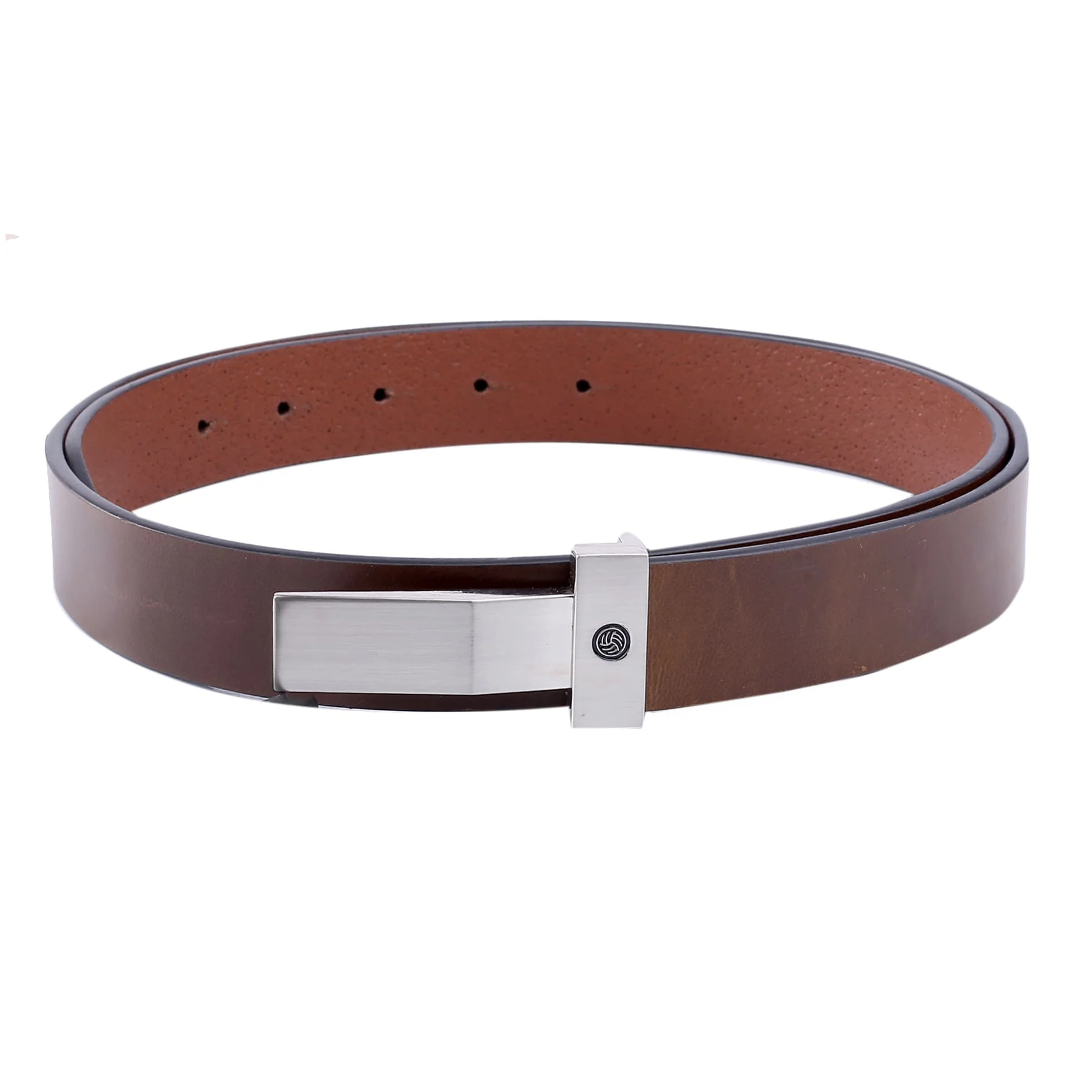 Bacca Bucci Genuine Leather Formal Dress Belts with a Stylish Finish & a Nickel-Free Buckle - Image 8