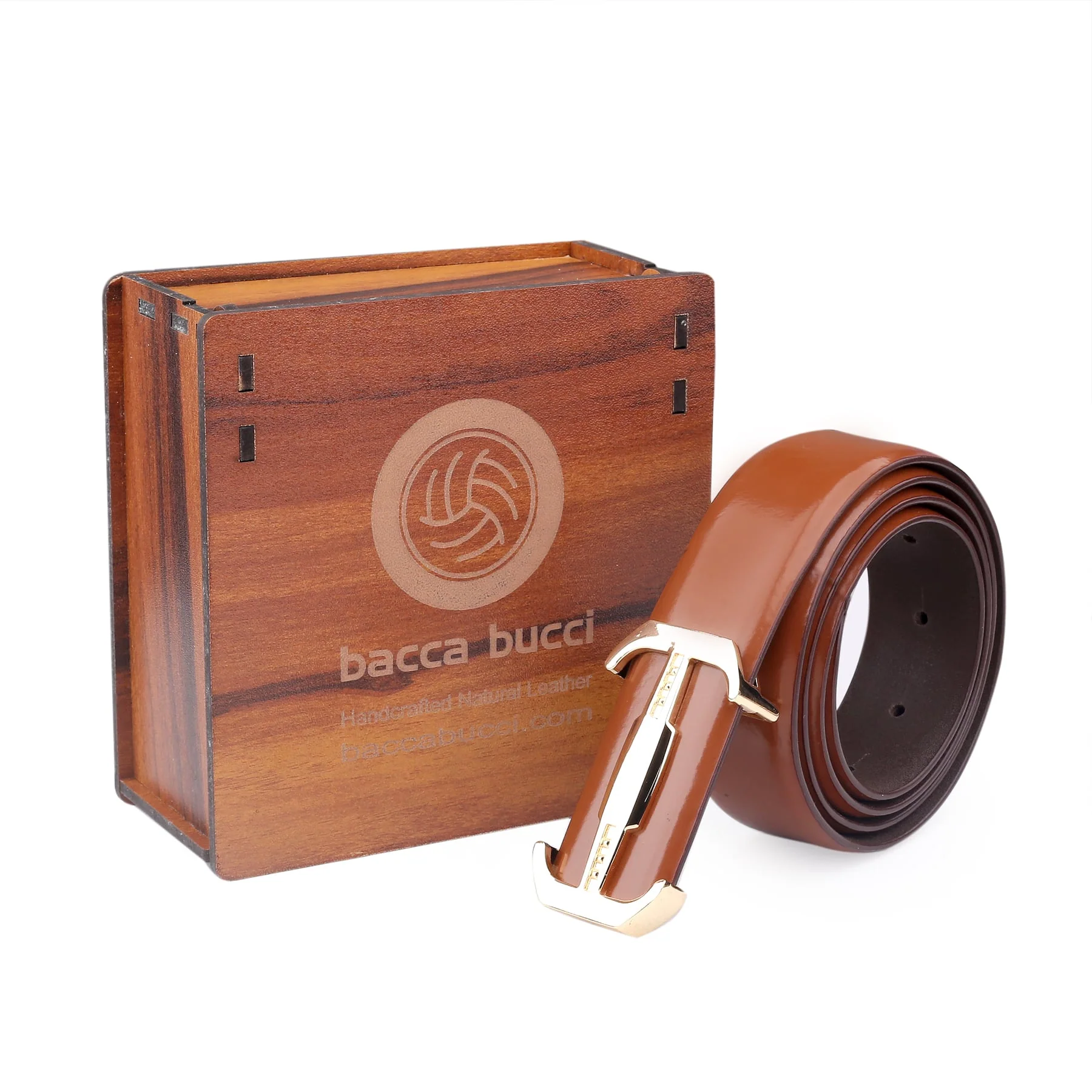 Bacca Bucci Genuine Leather Formal Dress Belts with a Stylish Finish and Nickel-Free Buckle - Image 5