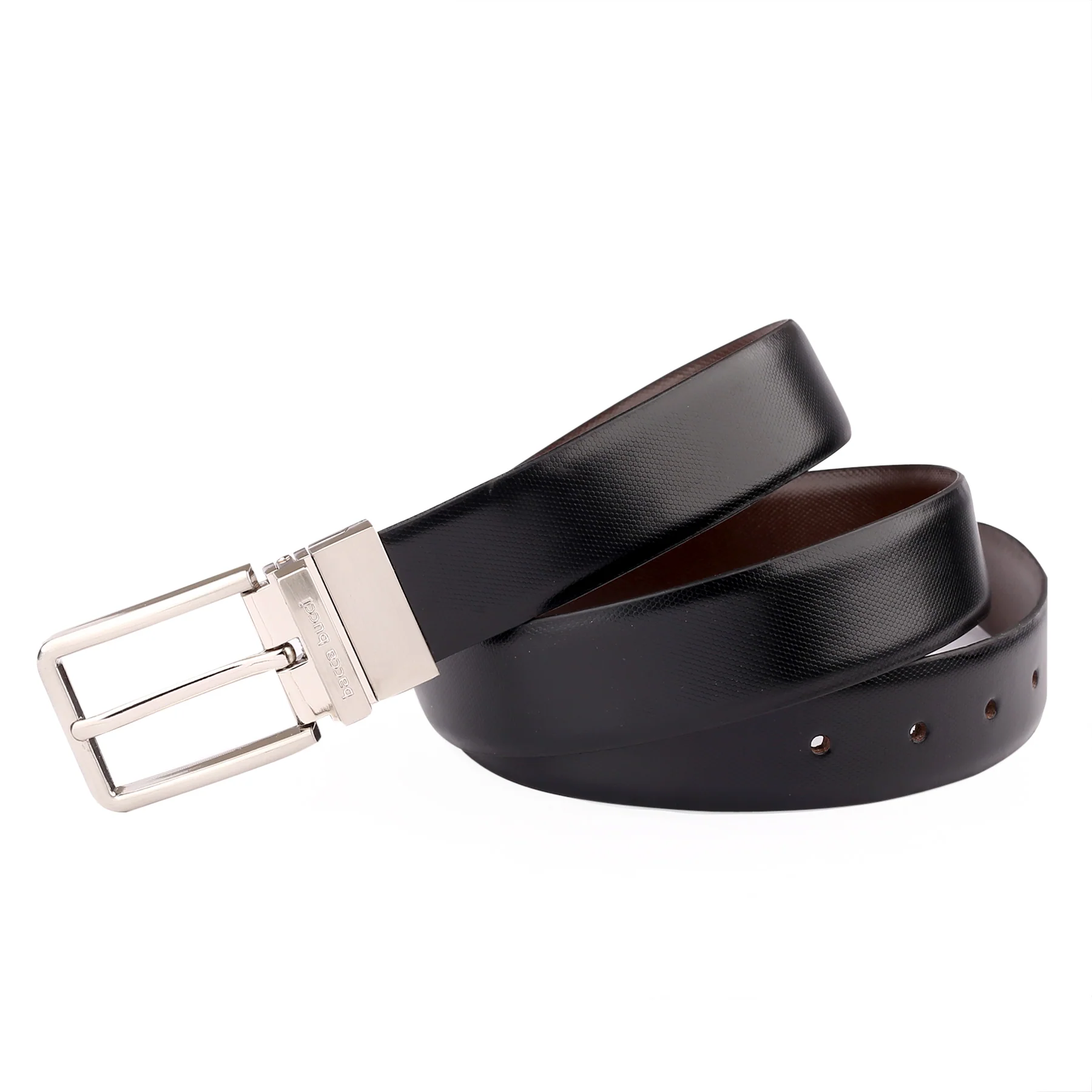 Bacca Bucci Auto reversible dress belt with Genuine Leather - Image 3