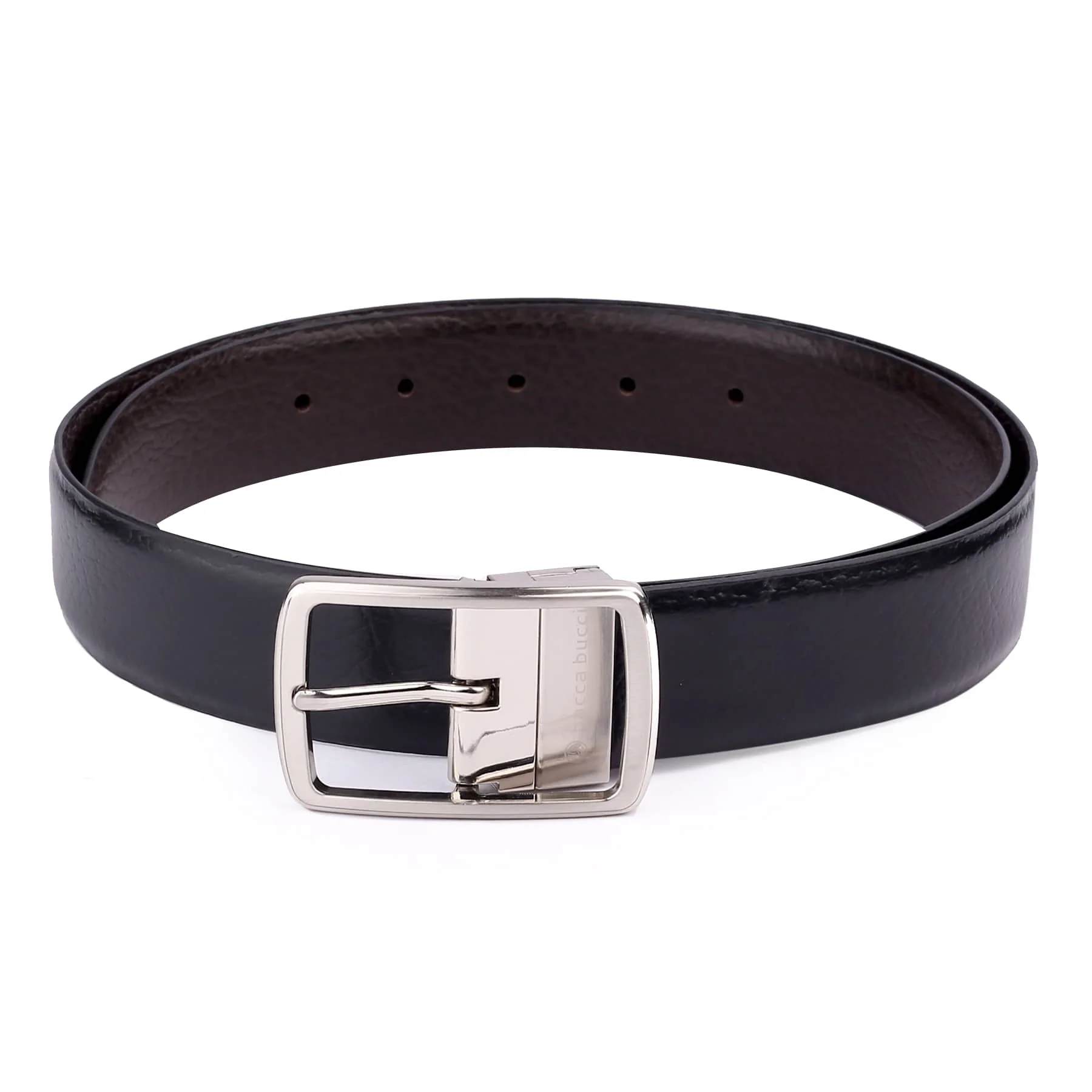 Bacca Bucci Auto reversible dress belt with Genuine Leather - Image 5