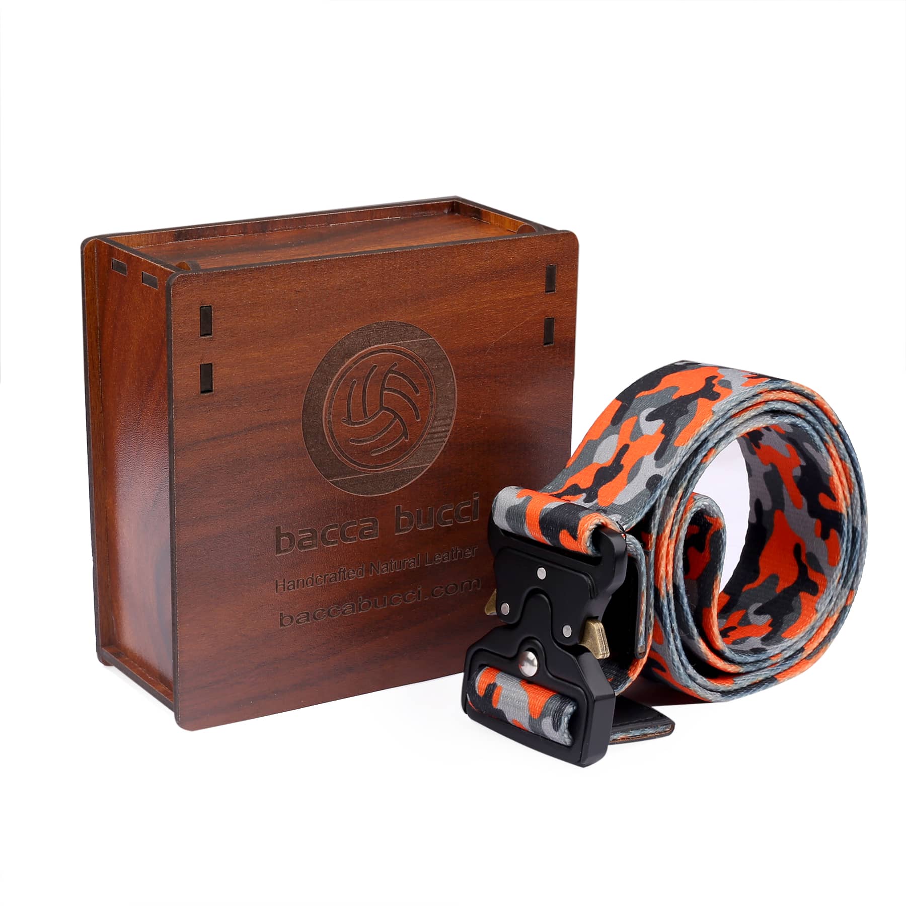 Bacca Bucci Recon Ranger Tactical Series: Robust Nylon Quick-Release Buckle Belt for Men - Image 7