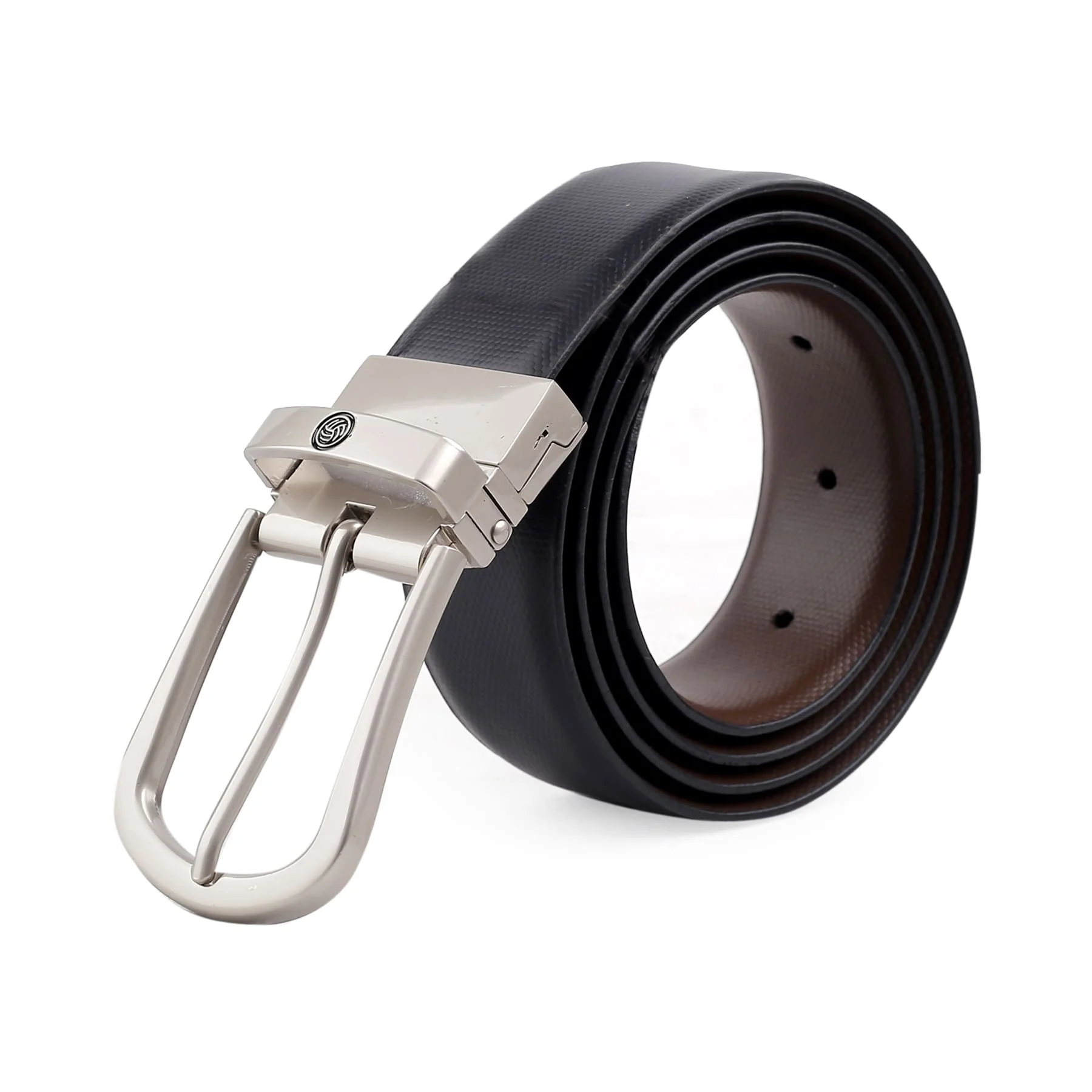 Bacca Bucci Reversible Genuine Leather Formal Dress Belts - Image 4
