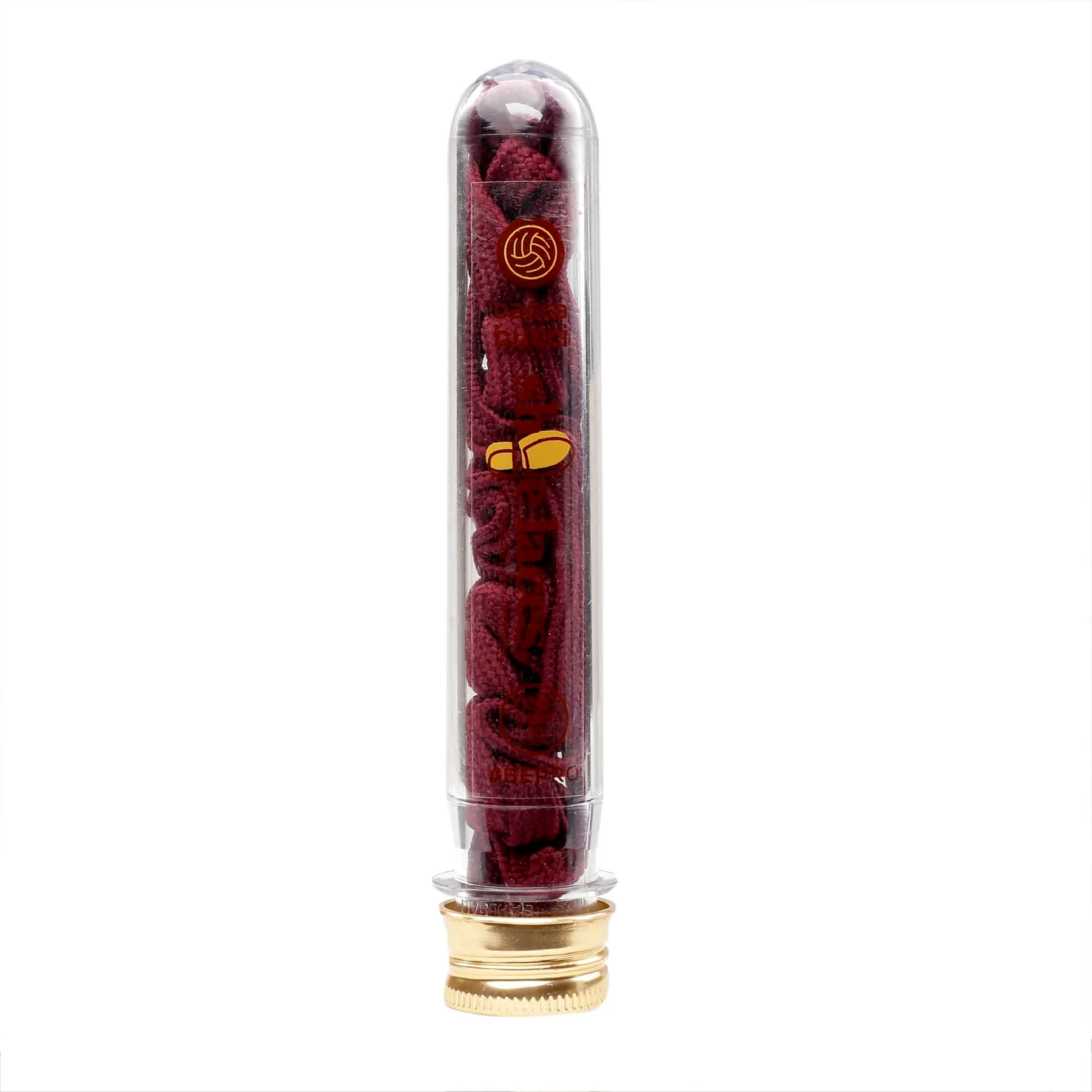 Bacca Bucci Sneaker Shoe Laces | Flat | Black- Maroon - Image 3