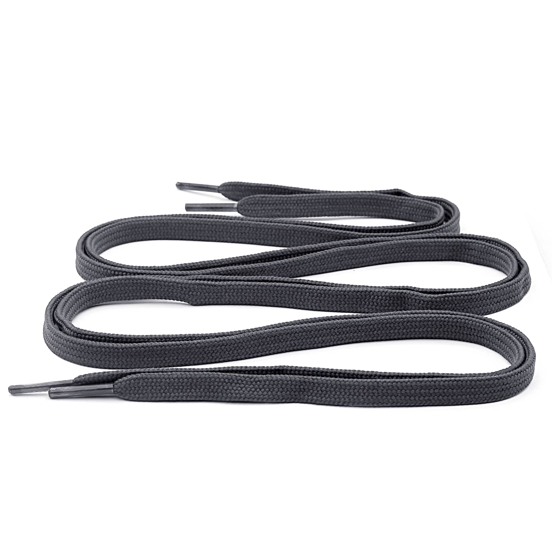 Bacca Bucci Sneaker Shoe Laces | Flat | Black-Orange - Image 28
