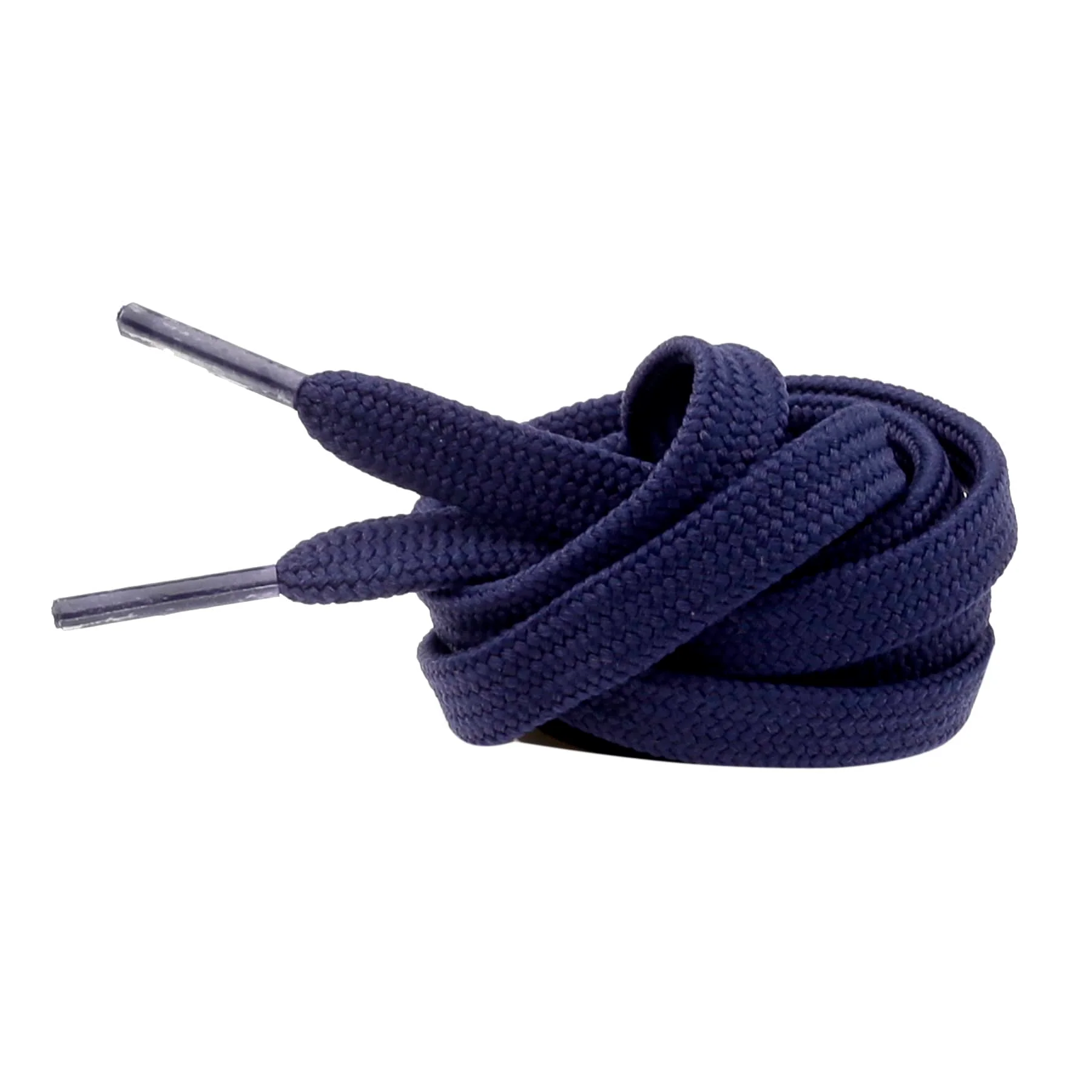 Bacca Bucci Sneaker Shoe Laces | Flat | Black-Sky Blue - Image 15