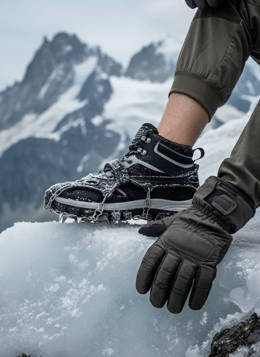 Bacca Bucci Ice Grippers – Stainless Steel Traction Cleats - Image 4