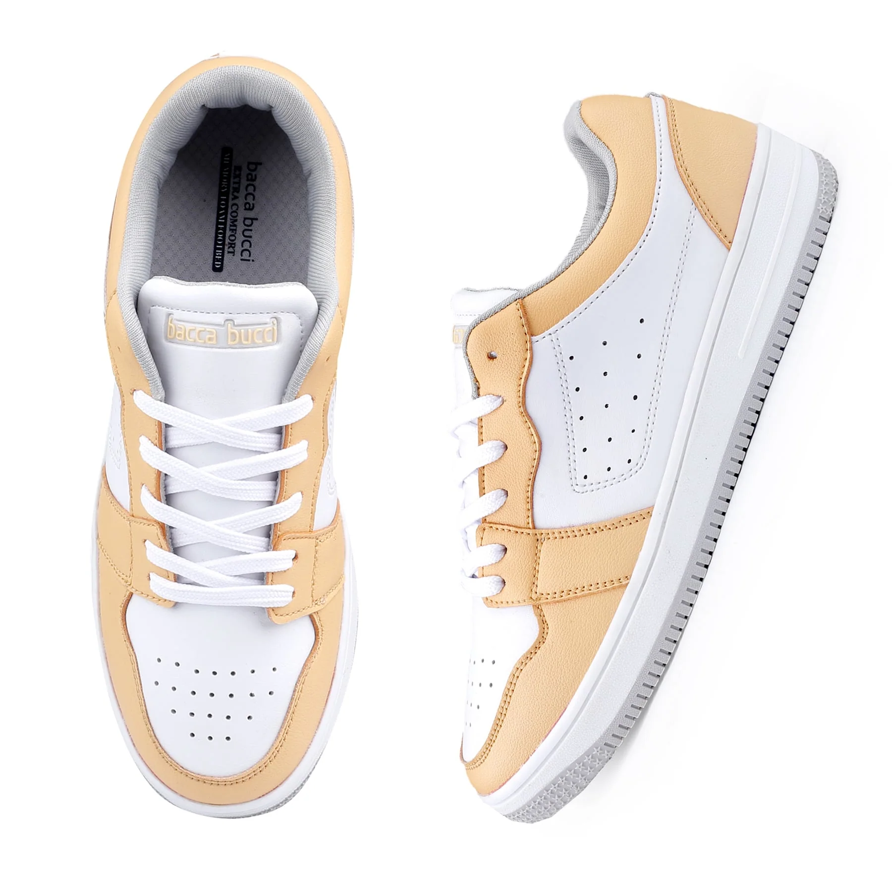 Bacca Bucci SOPHIA Low-top Flat Sole Sneakers For Women - Image 4