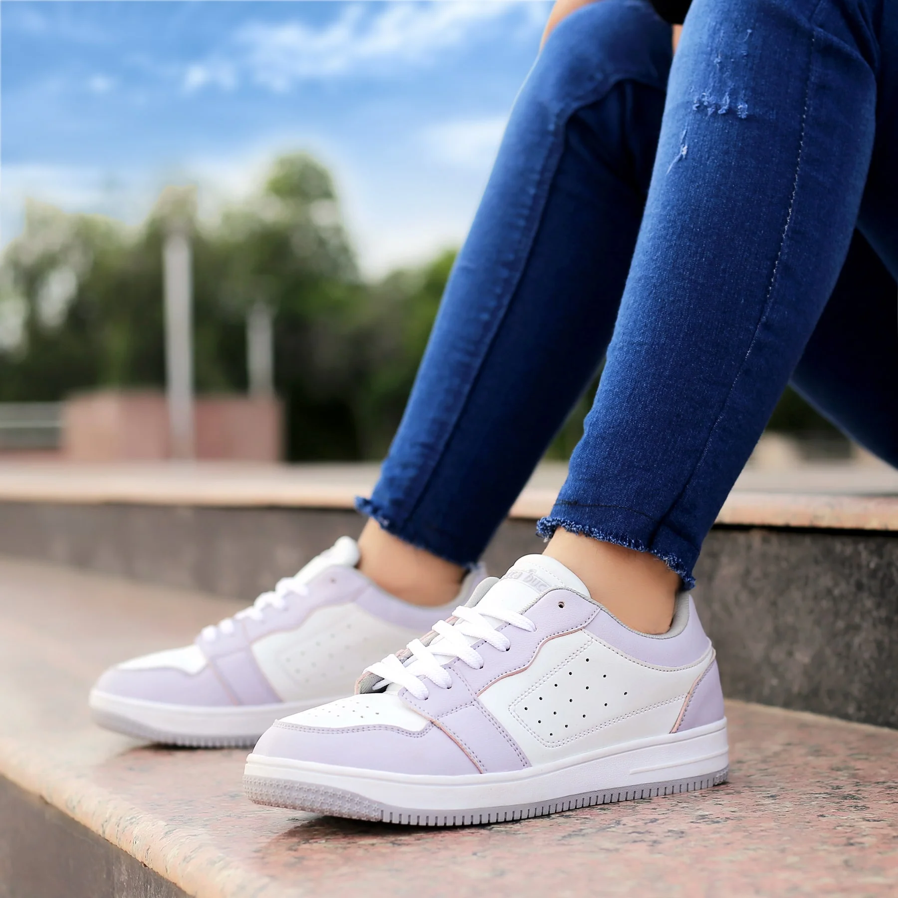 Bacca Bucci SOPHIA Low-top Flat Sole Sneakers For Women - Image 8
