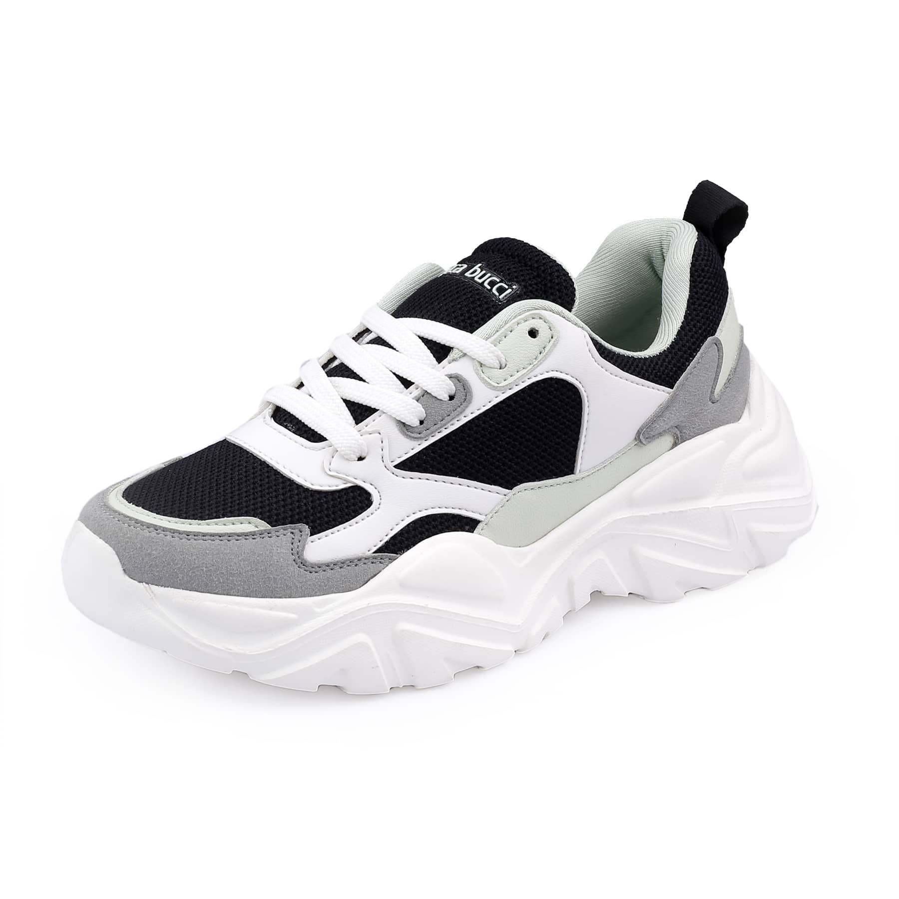Bacca Bucci SPARK Low-top Platform ColorBlock Fashion Sneakers For Women | StreetWear Chunky Sneakers - Image 7