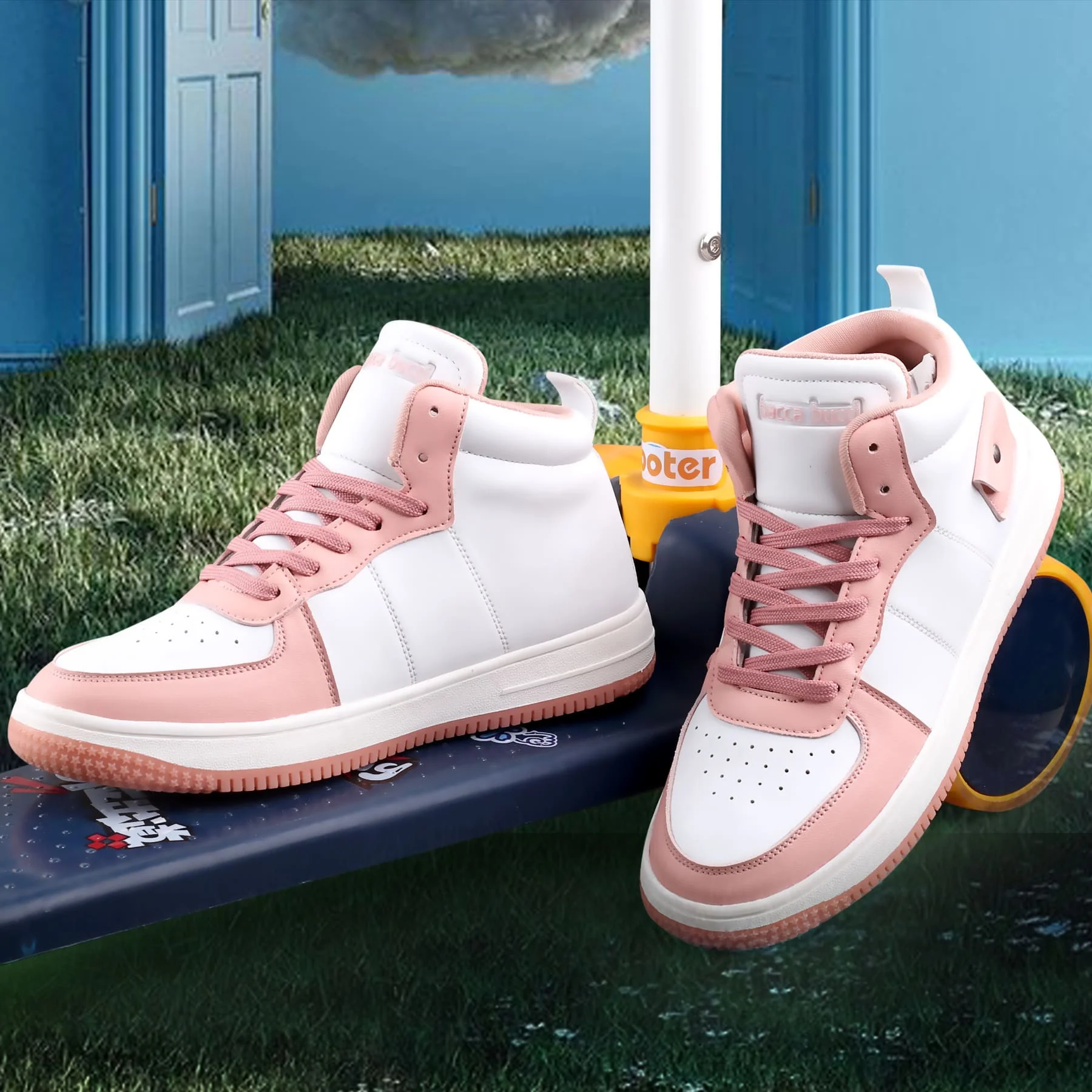 Bacca Bucci STELLAR Mid-Top Fashion Women's Sneakers - Image 3