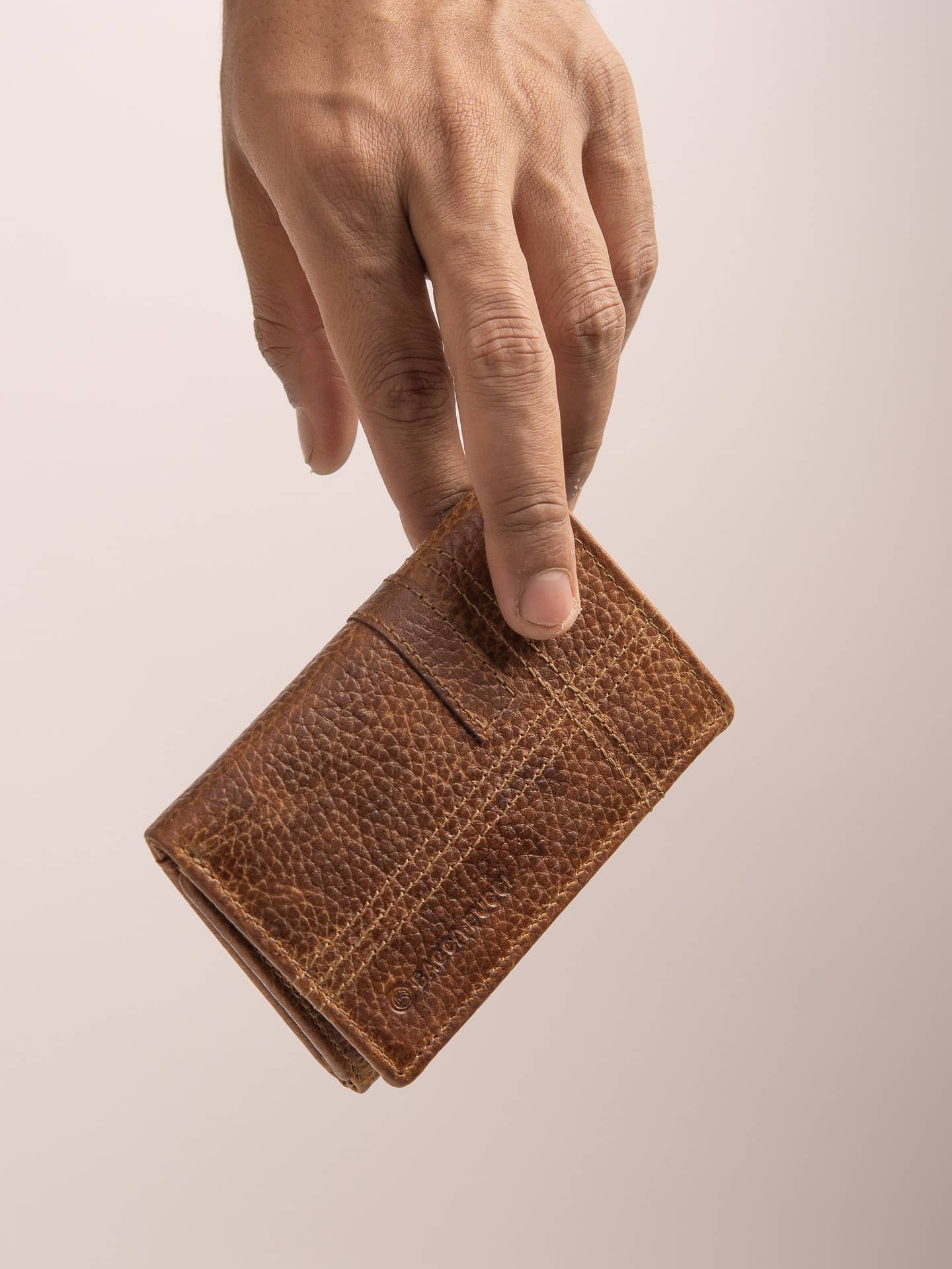 Bacca Bucci Trifold Leather Wallet for Teens & Gen Z - Image 3