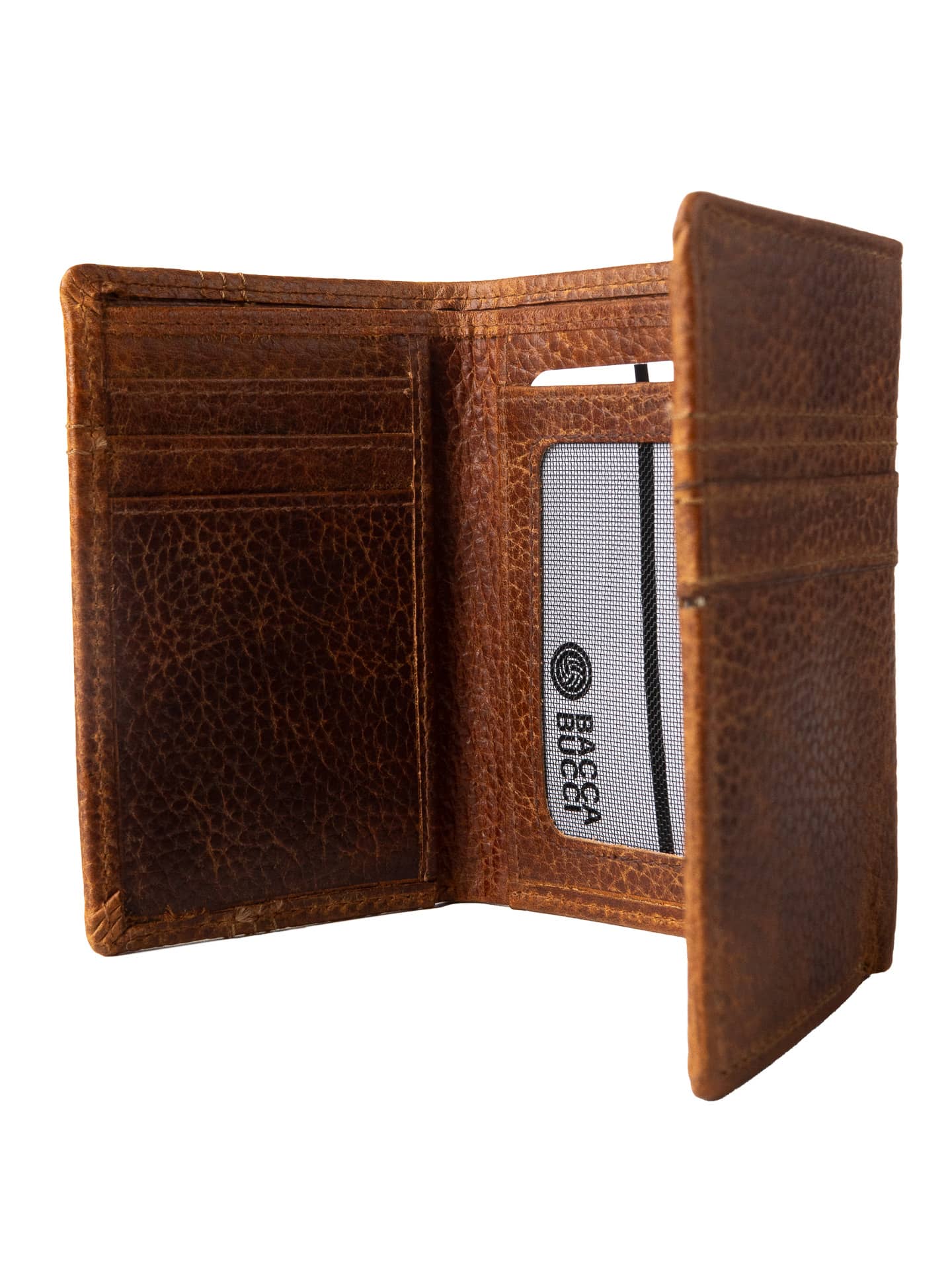 Bacca Bucci Trifold Leather Wallet for Teens & Gen Z - Image 5