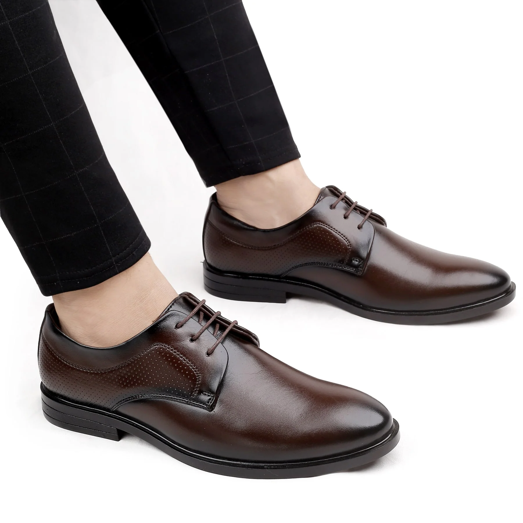 Bacca Bucci VANCOUVER Formal Shoes with Superior Comfort |  All Day Wear Office Or Party Lace-up Shoes - Image 11