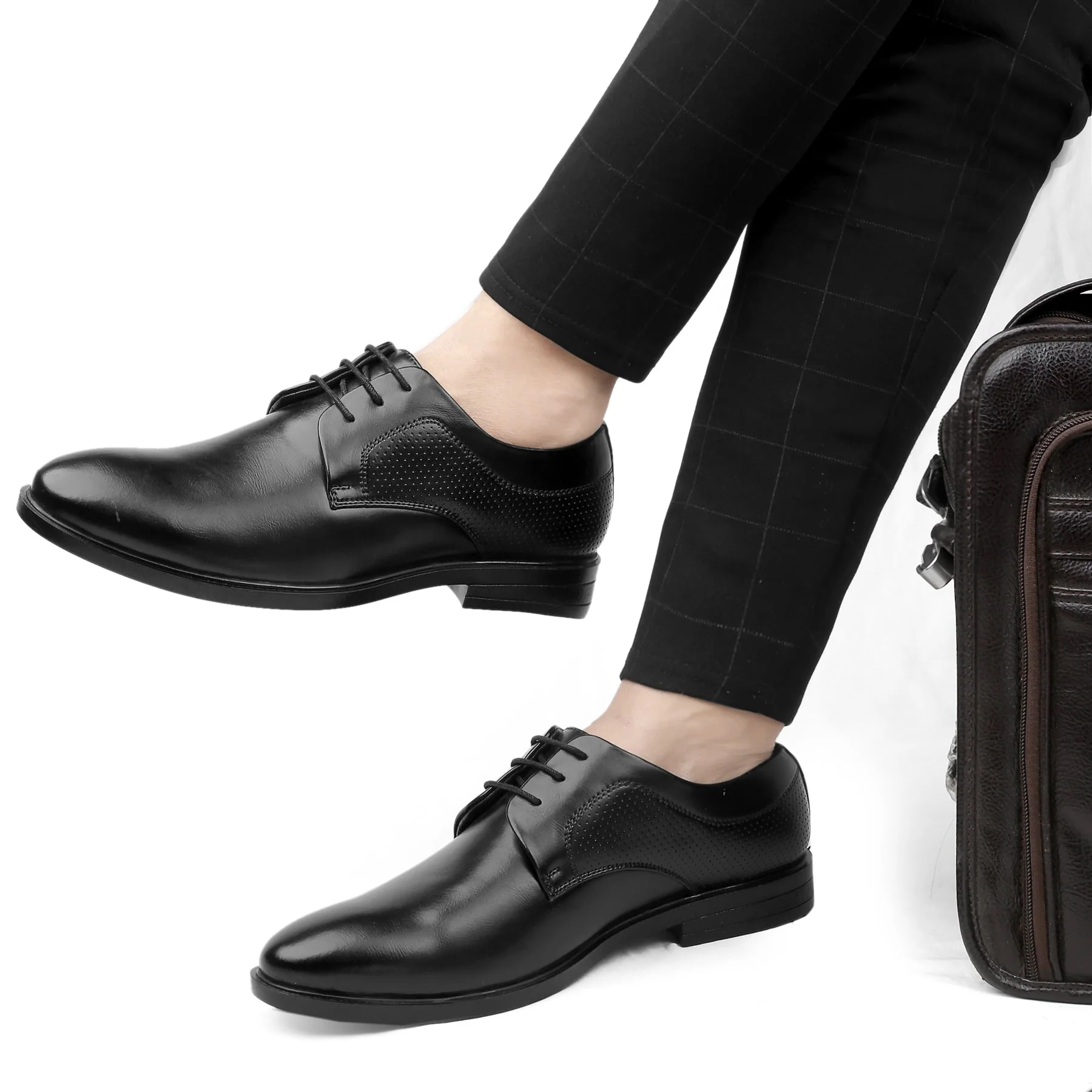 Bacca Bucci VANCOUVER Formal Shoes with Superior Comfort |  All Day Wear Office Or Party Lace-up Shoes - Image 4