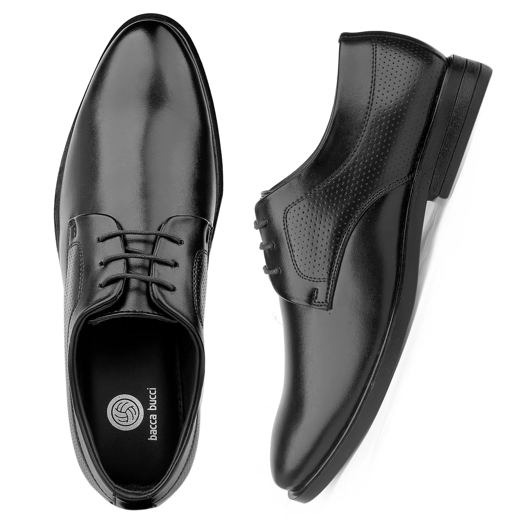 Bacca Bucci VANCOUVER Formal Shoes with Superior Comfort |  All Day Wear Office Or Party Lace-up Shoes - Image 6