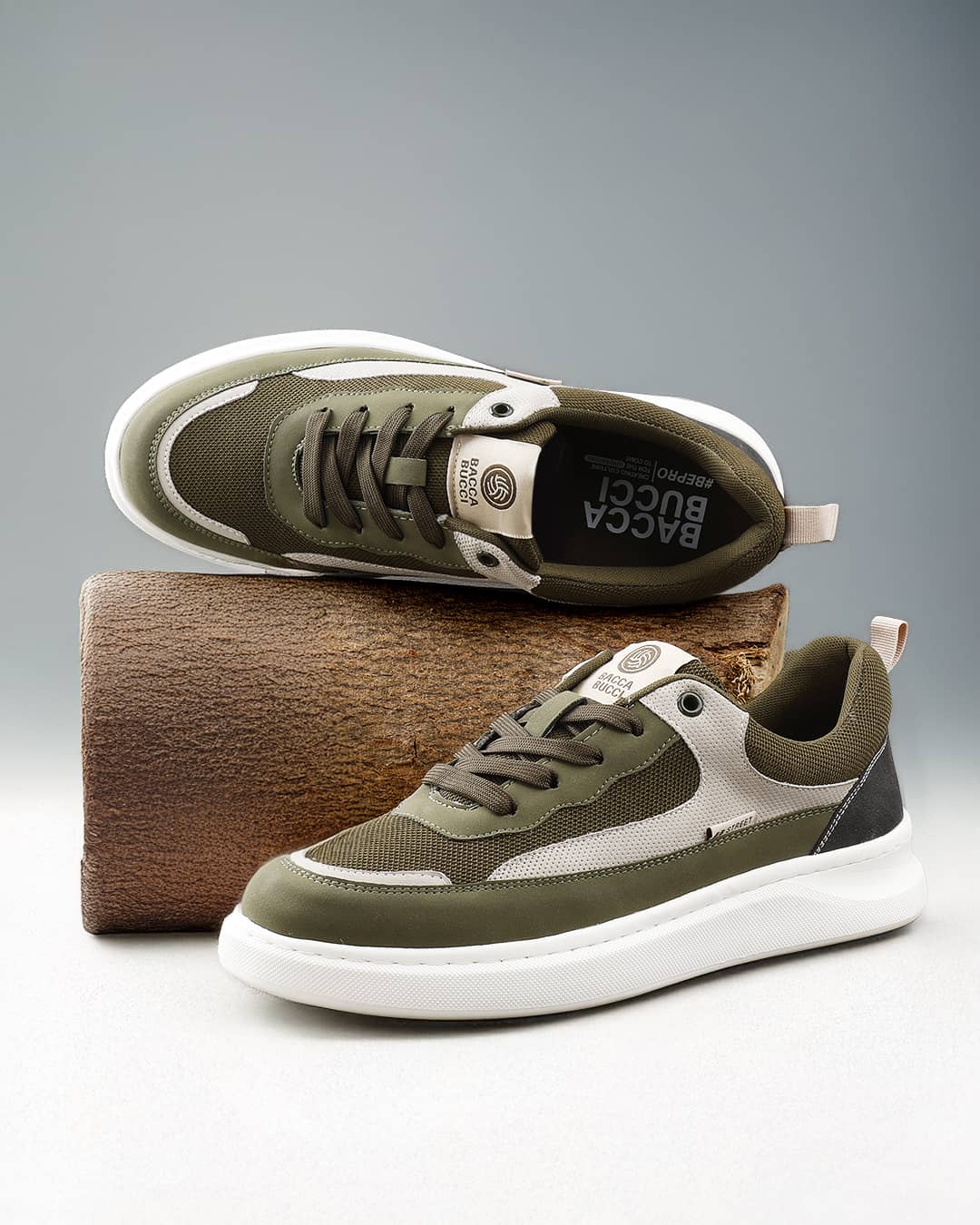 Bacca Bucci VIBE-STEP Men's Low-Top Sneakers - Image 18