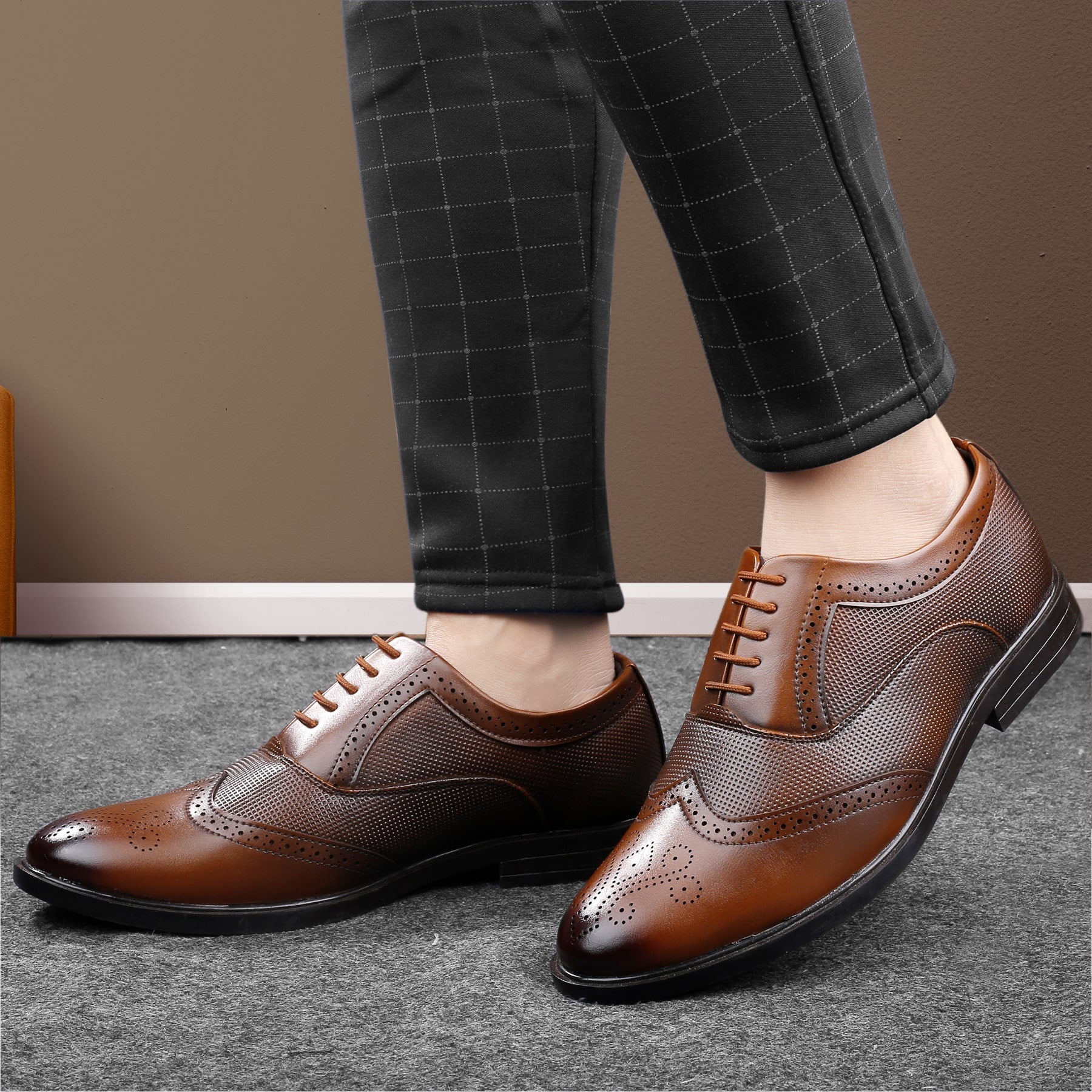 Bacca Bucci VICTORIA Formal Shoes with Superior Comfort | All Day Wear Office Or Party Lace-up Shoes - Image 4