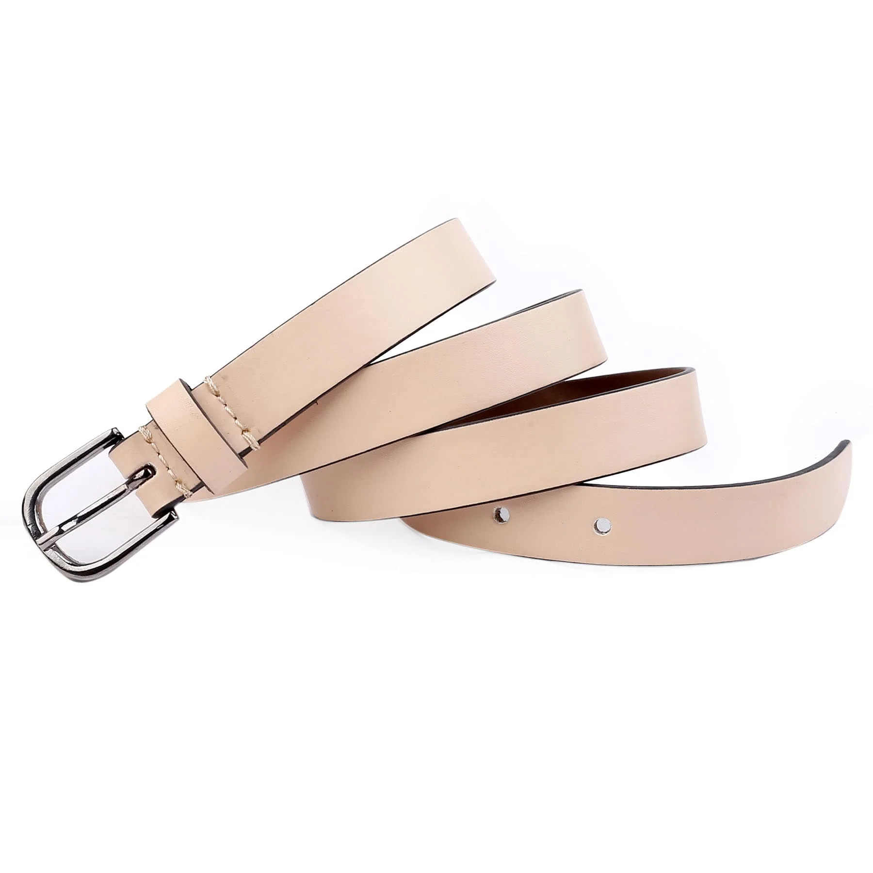 Bacca Bucci VIVACE Slim Belt—Matte Finish Elegance for Versatile Styling- 18 MM - Image 3