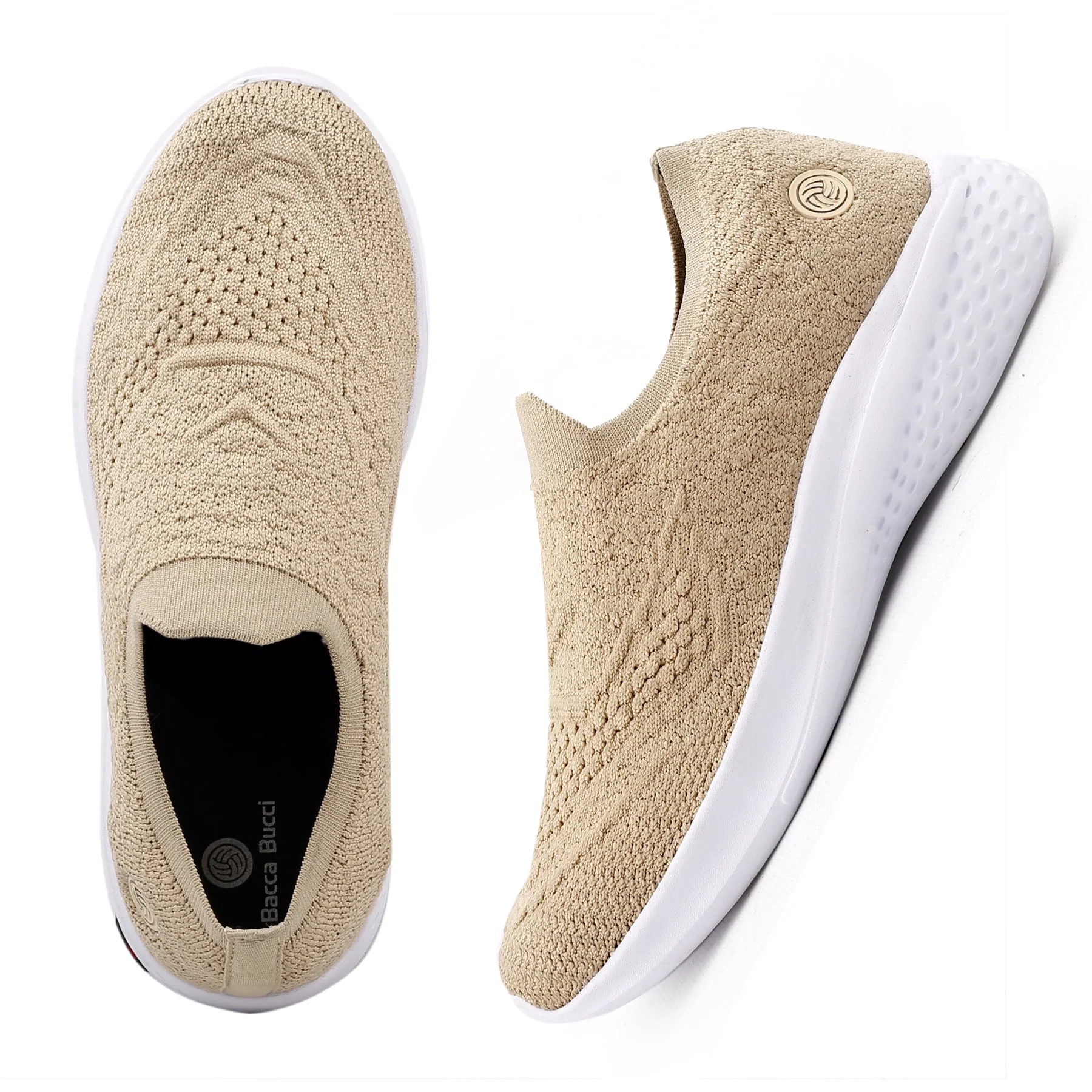 Bacca Bucci Women's WALKER Slip-On Walking Breathable Mesh Sports Shoes Sneakers - Image 12