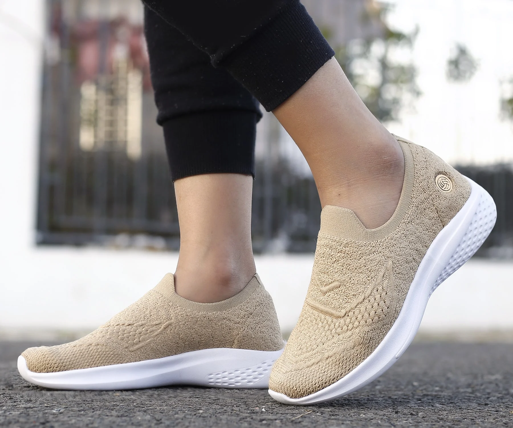 Bacca Bucci Women's WALKER Slip-On Walking Breathable Mesh Sports Shoes Sneakers - Image 9
