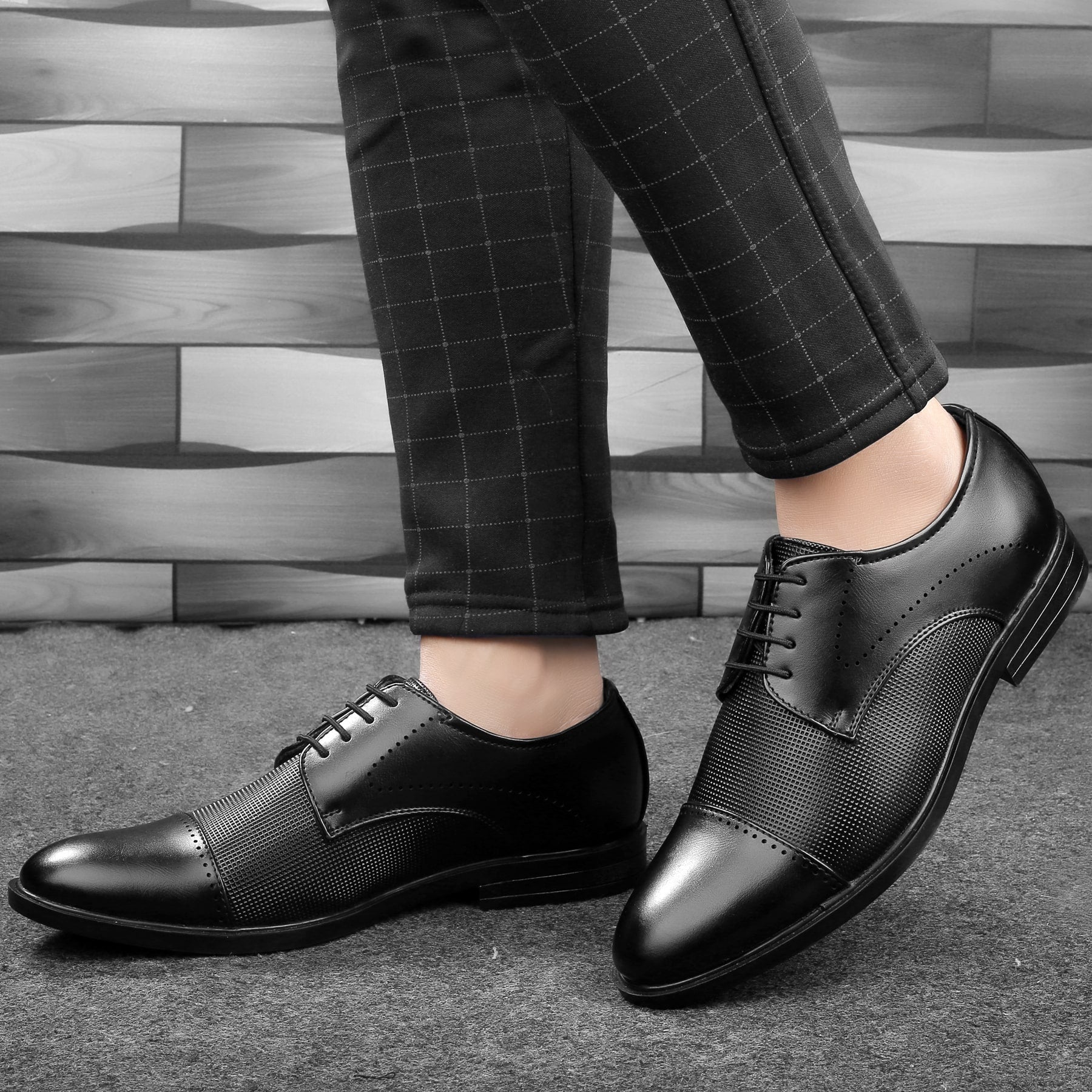 Bacca Bucci WINDSOR Formal Shoes with Superior Comfort | All Day Wear Office Or Party Lace-up Shoes - Image 10