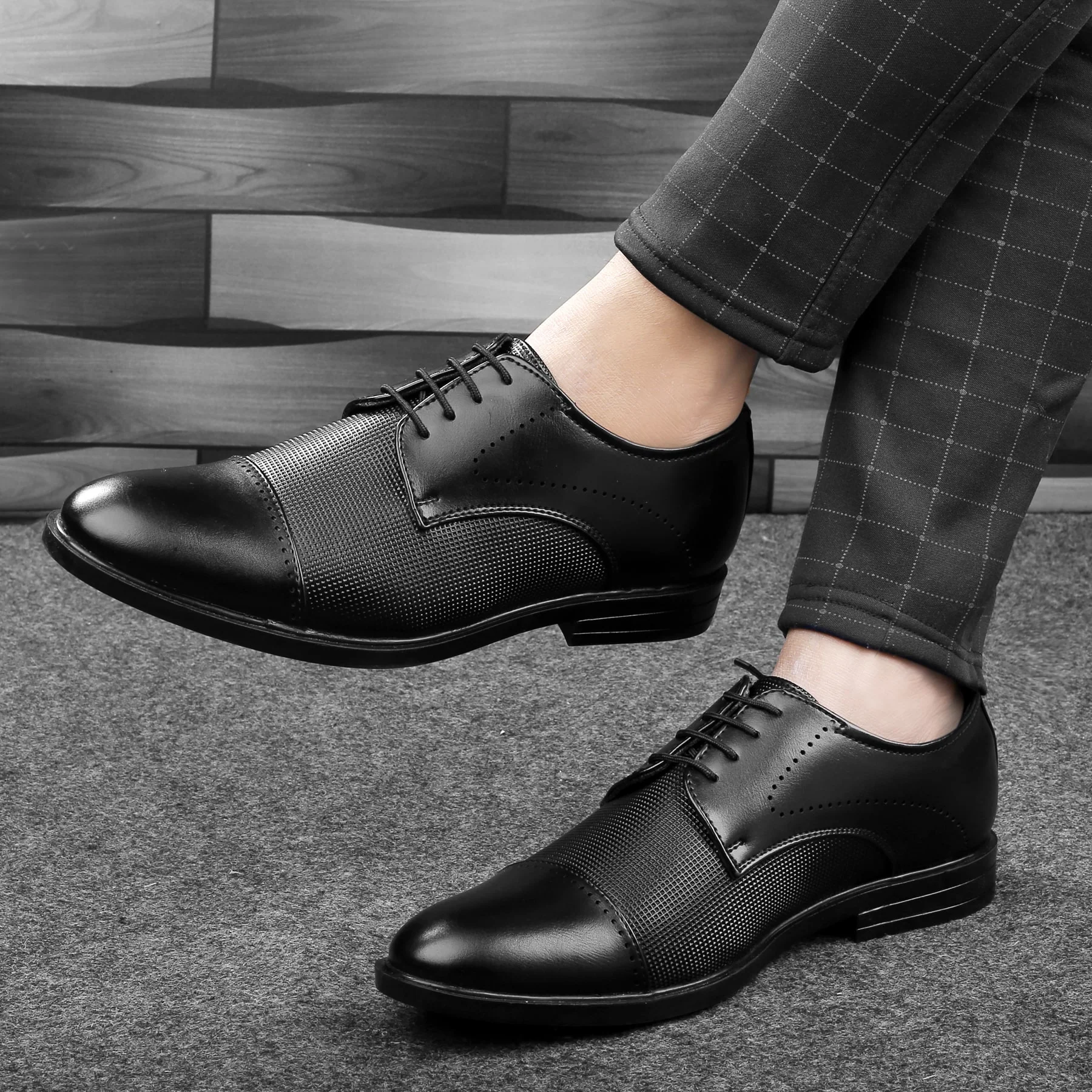 Bacca Bucci WINDSOR Formal Shoes with Superior Comfort | All Day Wear Office Or Party Lace-up Shoes - Image 3