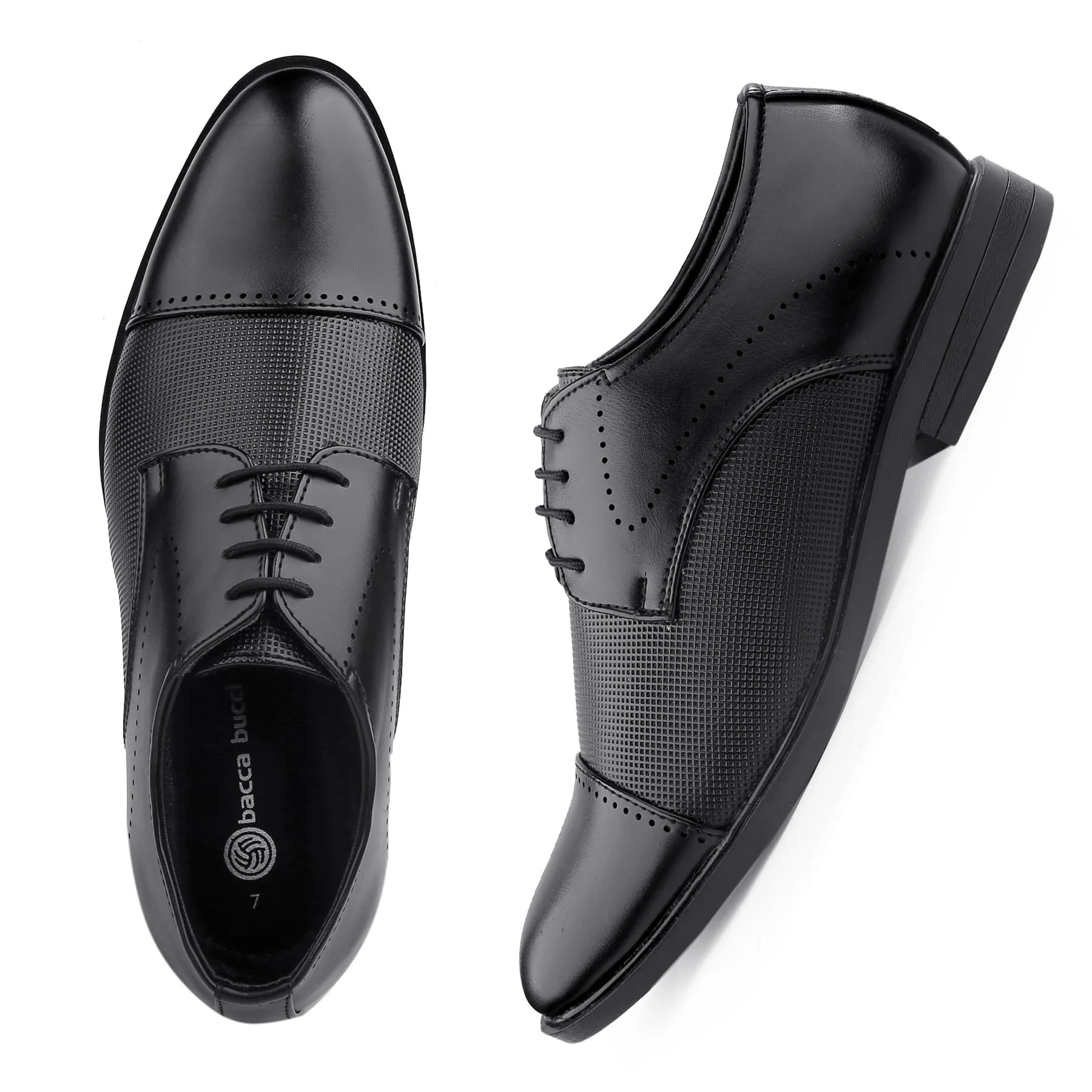 Bacca Bucci WINDSOR Formal Shoes with Superior Comfort | All Day Wear Office Or Party Lace-up Shoes - Image 6