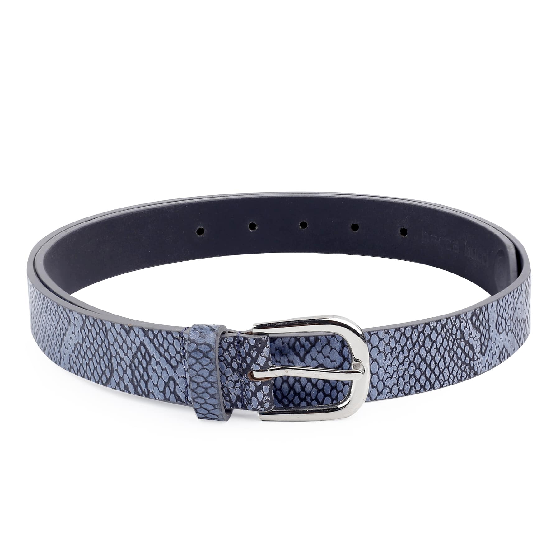 Bacca Bucci Women Genuine Leather Belts with Imported Nickle Free Buckle | Width : 28 MM | Two tone Finish Belt - Image 25