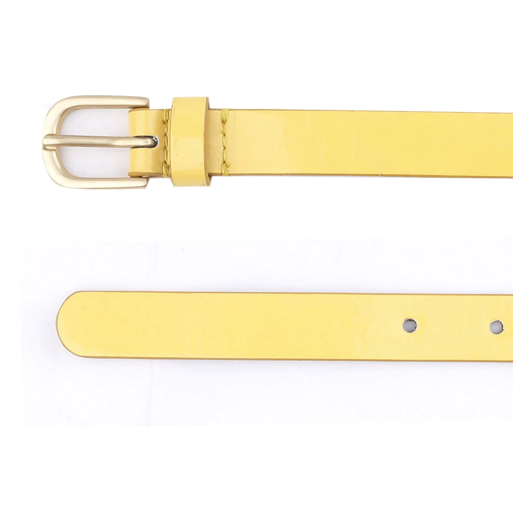 Bacca Bucci Women Leather Belts with Imported Nickle Free Buckle | Width : 20 MM | Solid Color Luster Finish Belt - Image 16