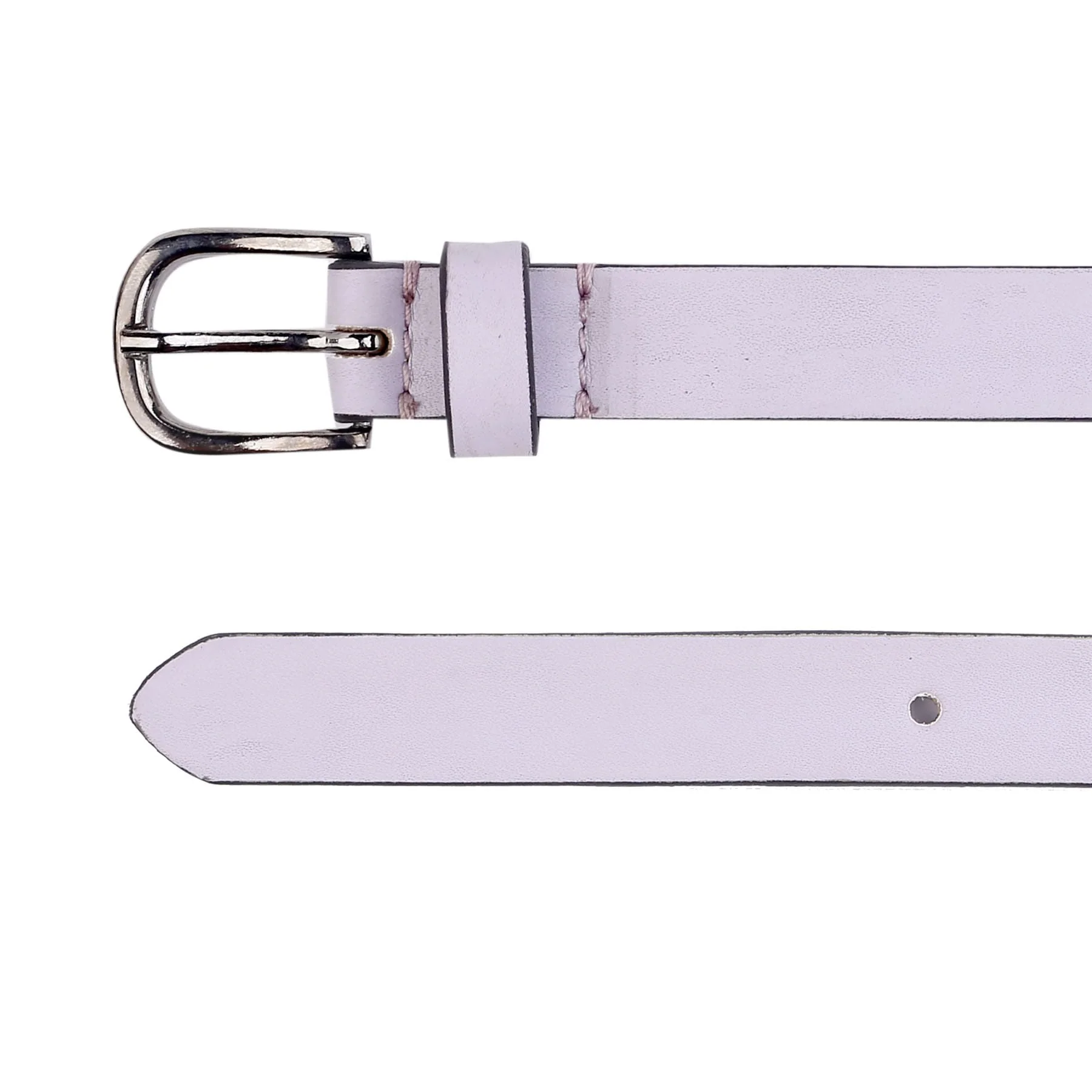 Bacca Bucci Women Leather Belts with Imported Nickle Free Buckle | Width : 20 MM | Solid Color Luster Finish Belt - Image 28