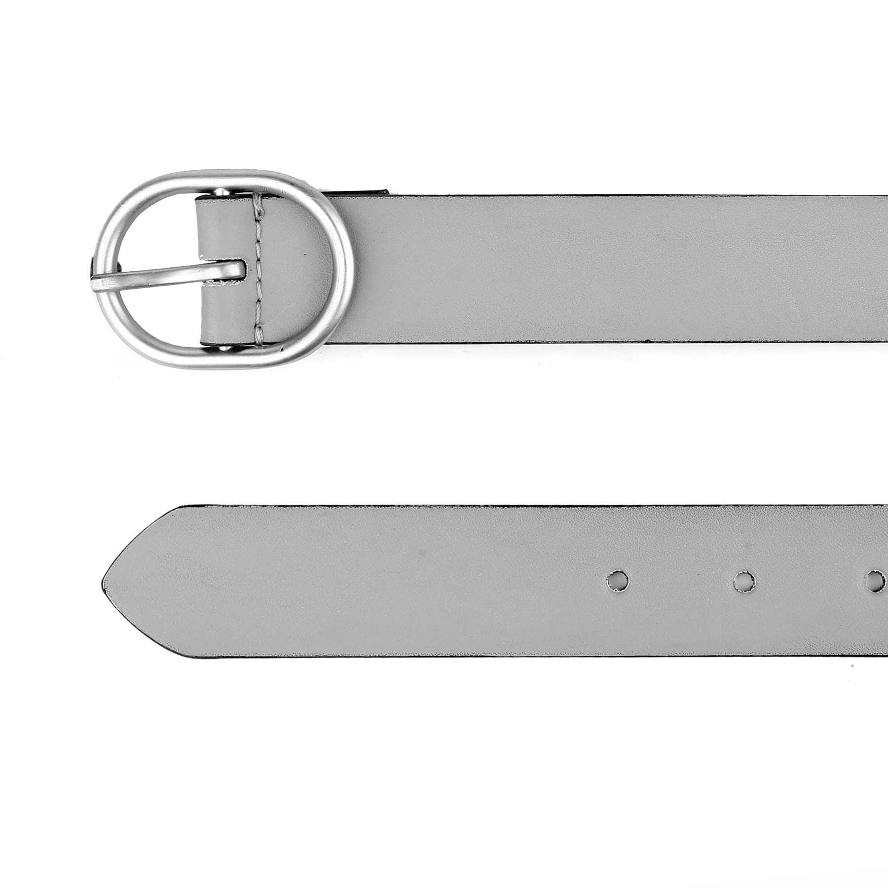 Bacca Bucci Women Leather Belts with Imported Nickle Free Buckle | Width : 30 MM | Solid Color Matt Luster Finish Belts - Image 11