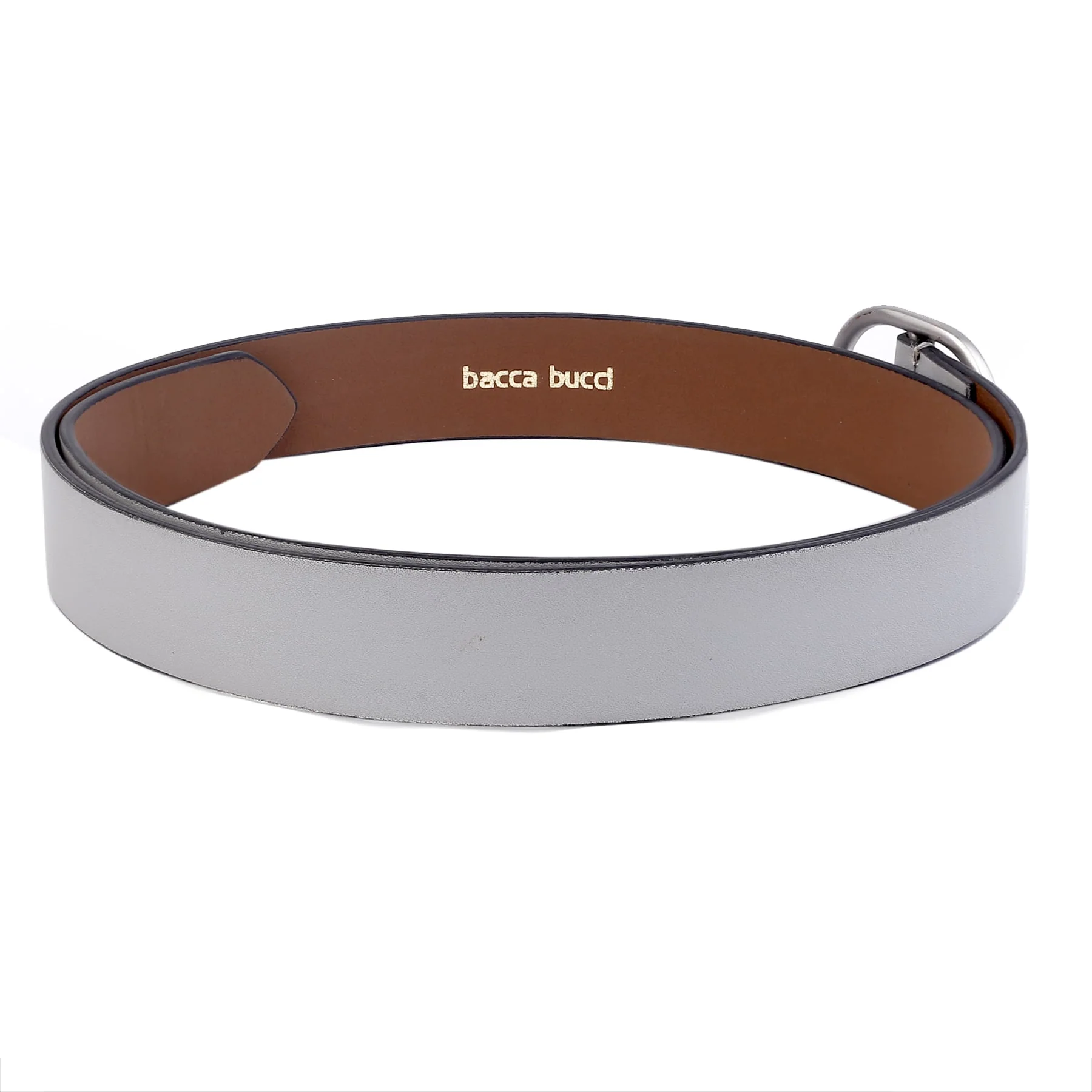Bacca Bucci Women Leather Belts with Imported Nickle Free Buckle | Width : 30 MM | Solid Color Matt Luster Finish Belts - Image 13