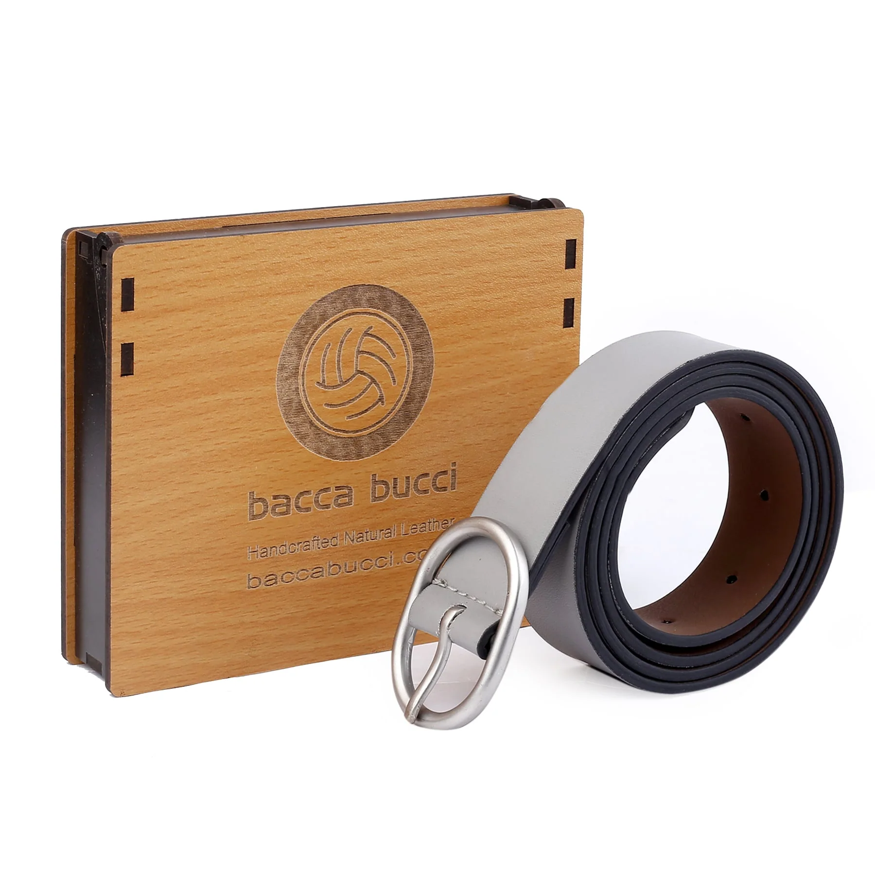 Bacca Bucci Women Leather Belts with Imported Nickle Free Buckle | Width : 30 MM | Solid Color Matt Luster Finish Belts - Image 7
