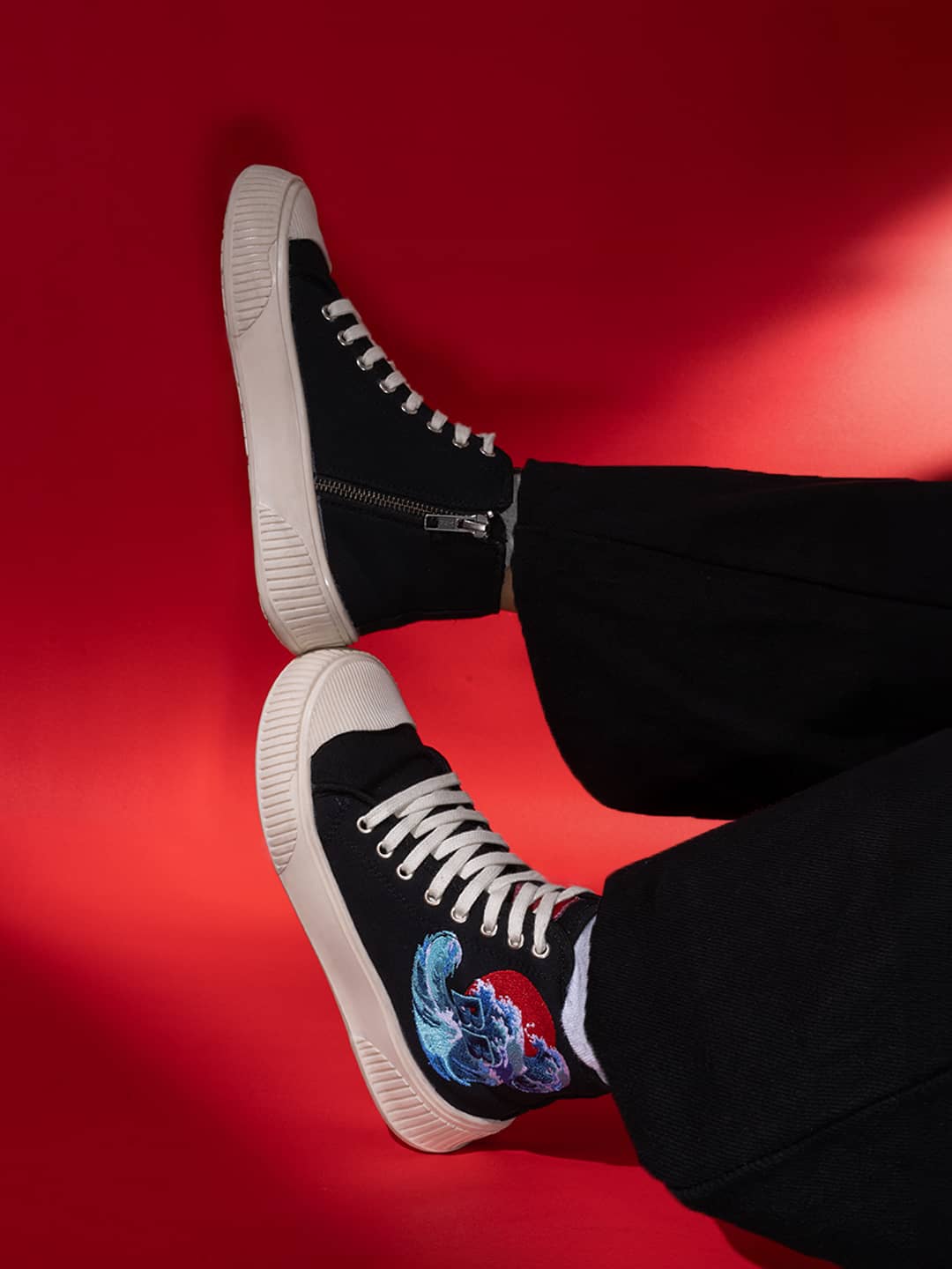 Bacca Bucci Women's High-Top Sneakers - "Kawaii Kicks" Collection - Image 4