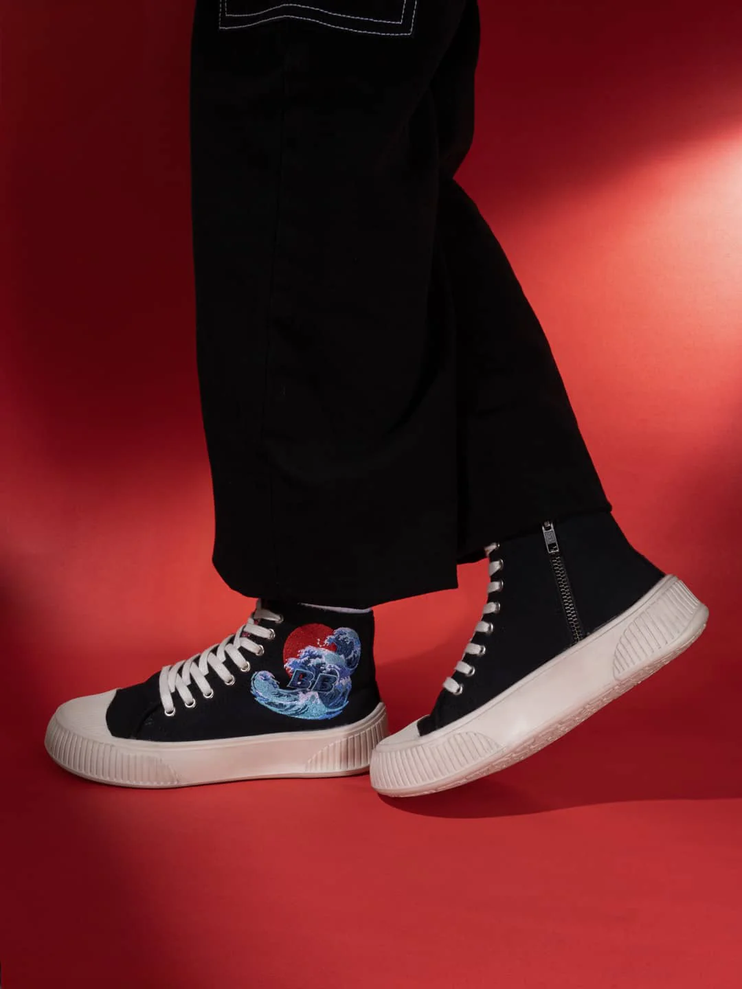 Bacca Bucci Women's High-Top Sneakers - "Kawaii Kicks" Collection - Image 5