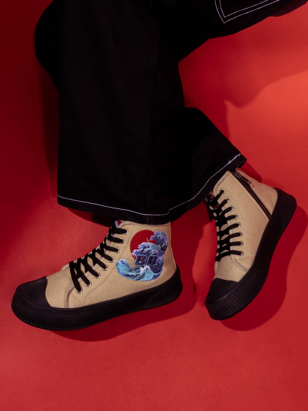 Bacca Bucci Women's High-Top Sneakers - "Kawaii Kicks" Collection - Image 11