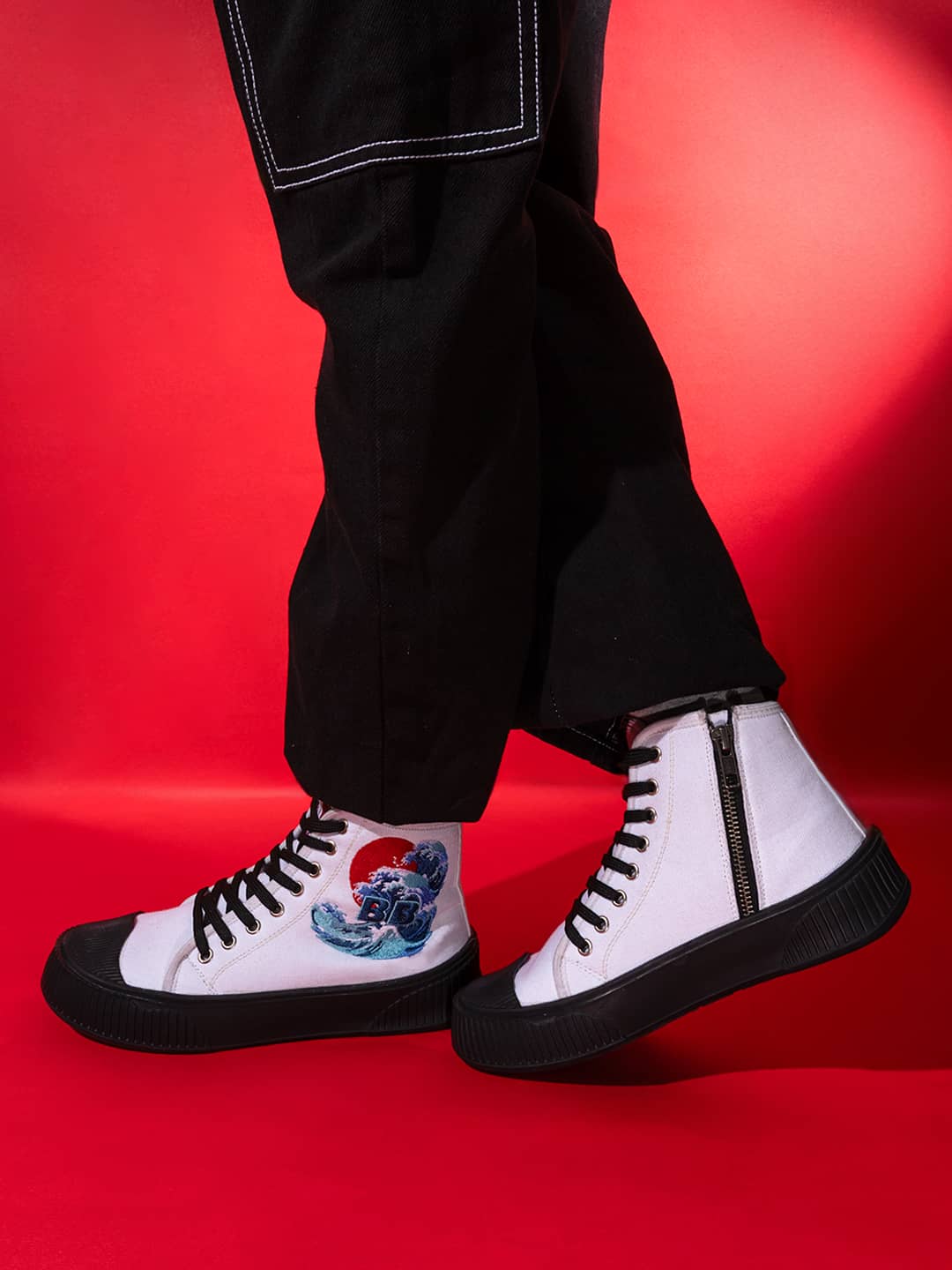Bacca Bucci Women's High-Top Sneakers - "Kawaii Kicks" Collection - Image 18
