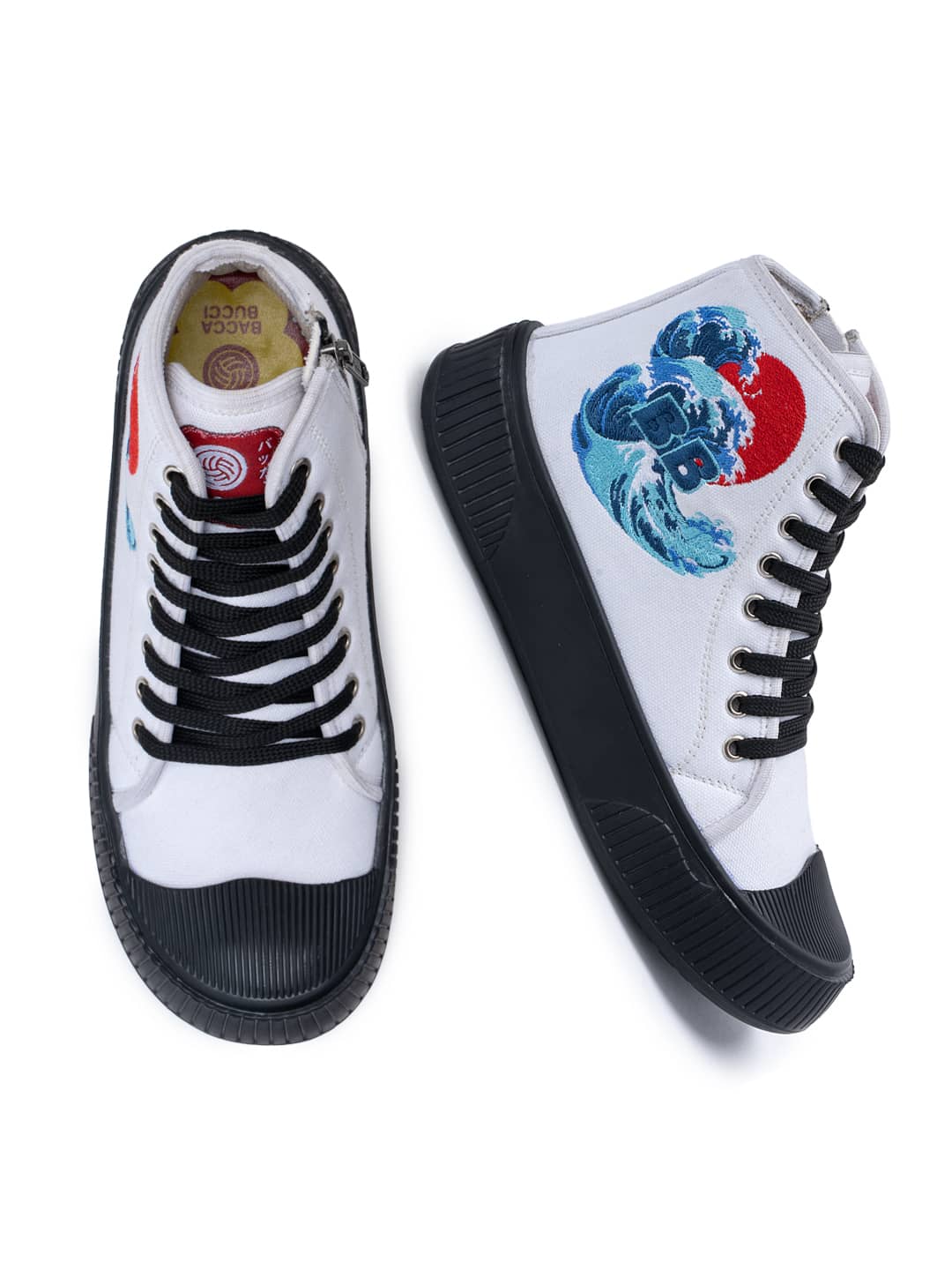 Bacca Bucci Women's High-Top Sneakers - "Kawaii Kicks" Collection - Image 19