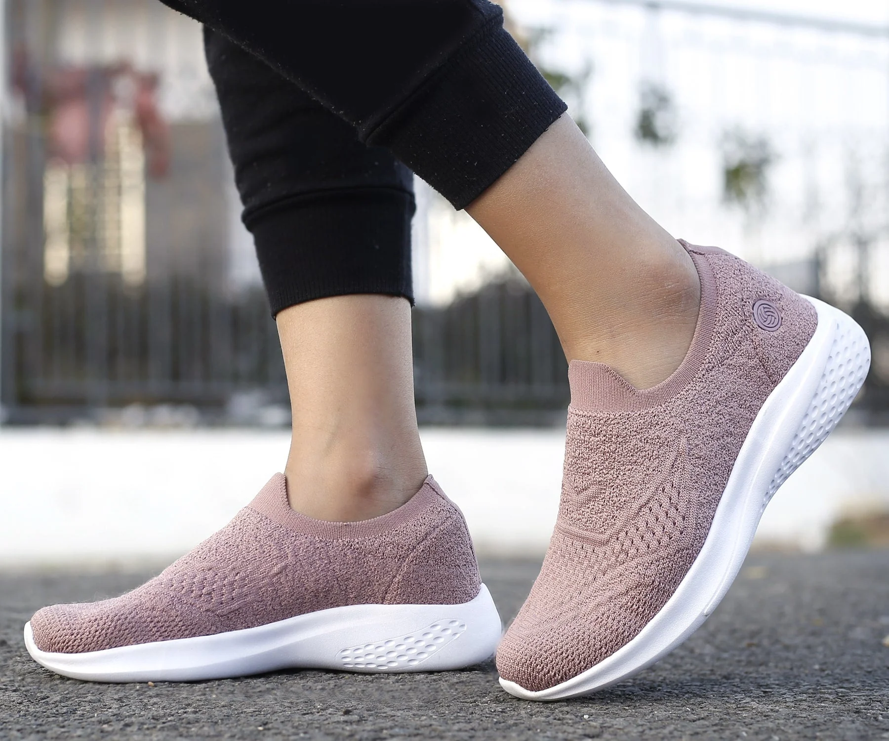 Bacca Bucci Women's WALKER Slip-On Walking Breathable Mesh Sports Shoes Sneakers - Image 3