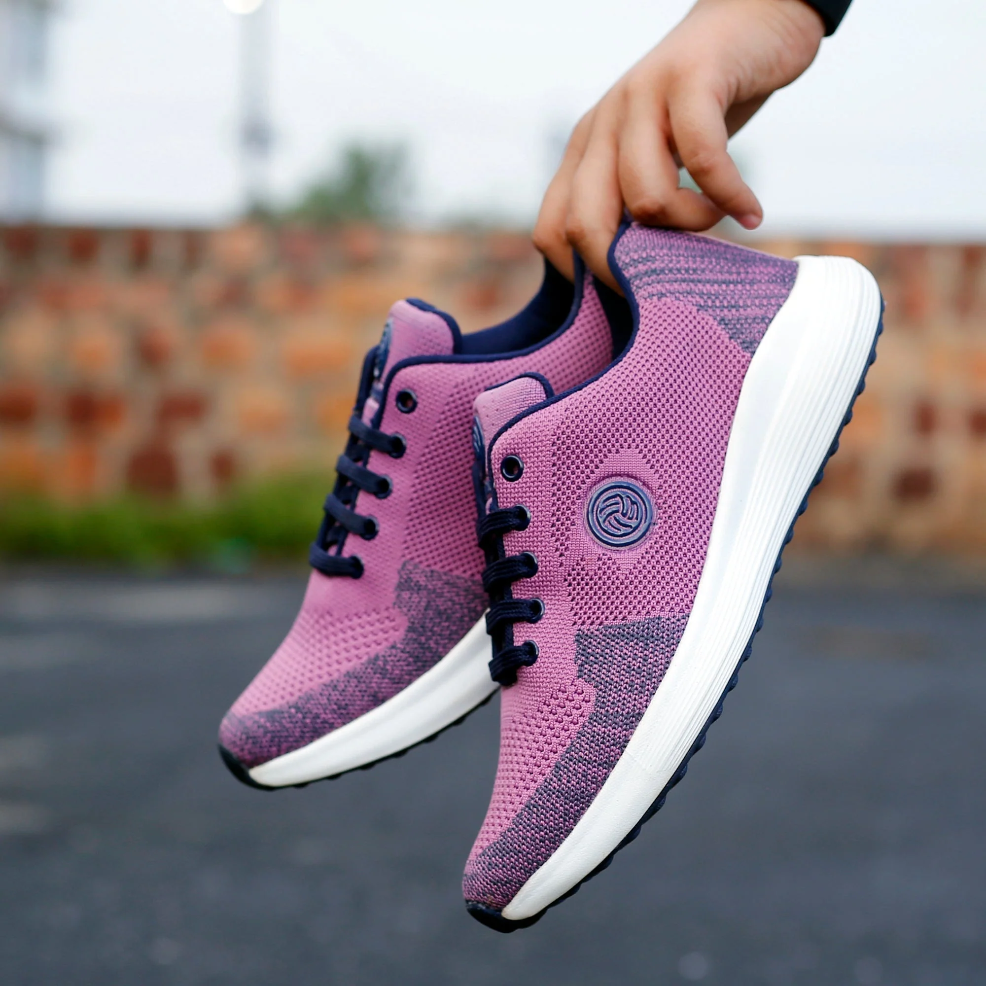 Bacca Bucci TOKYO Running Shoes for Women | Pink & Purple Women Walking Shoes - Image 4