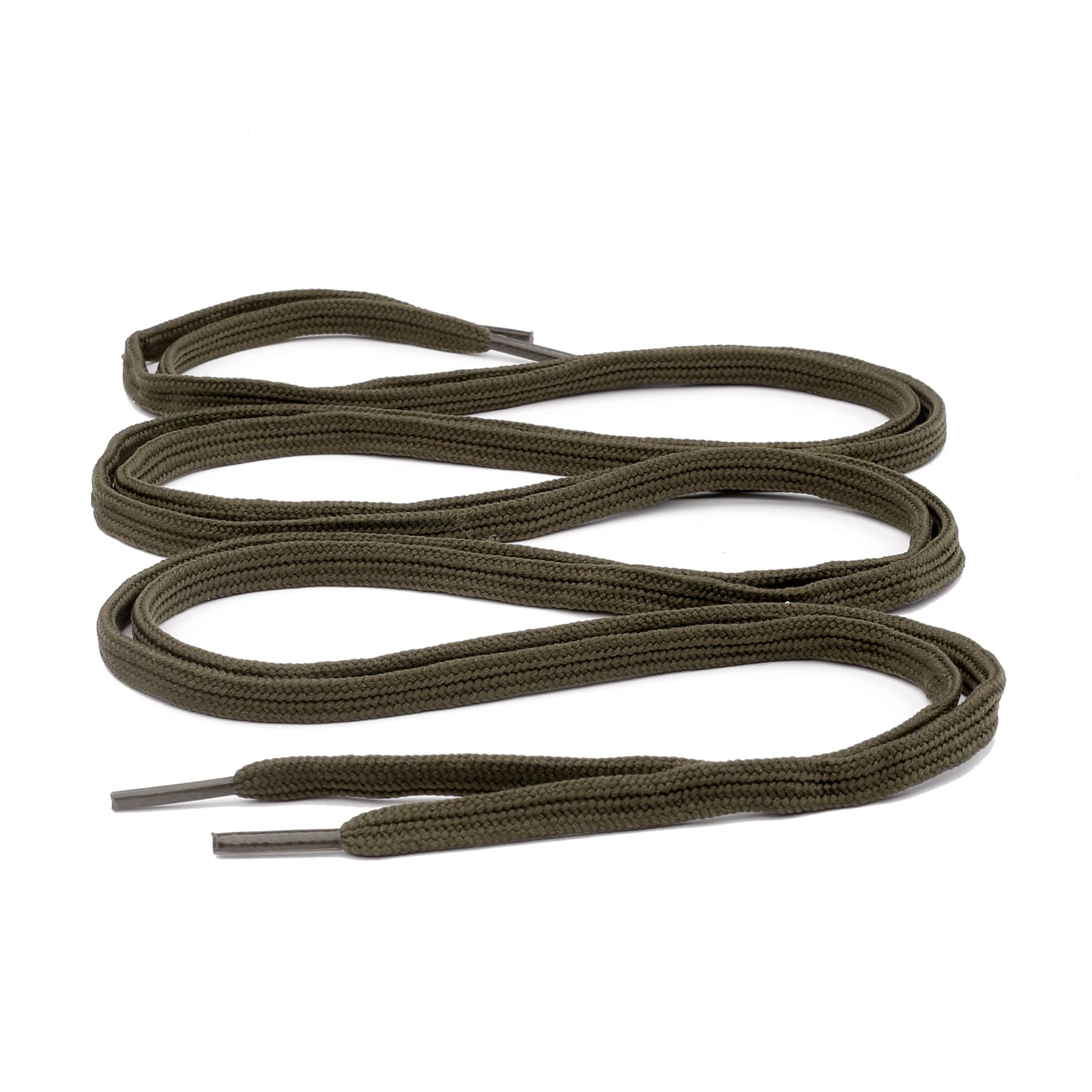 Bacca Bucci Sneaker Shoe Laces | Flat | Black-Light Grey - Image 26