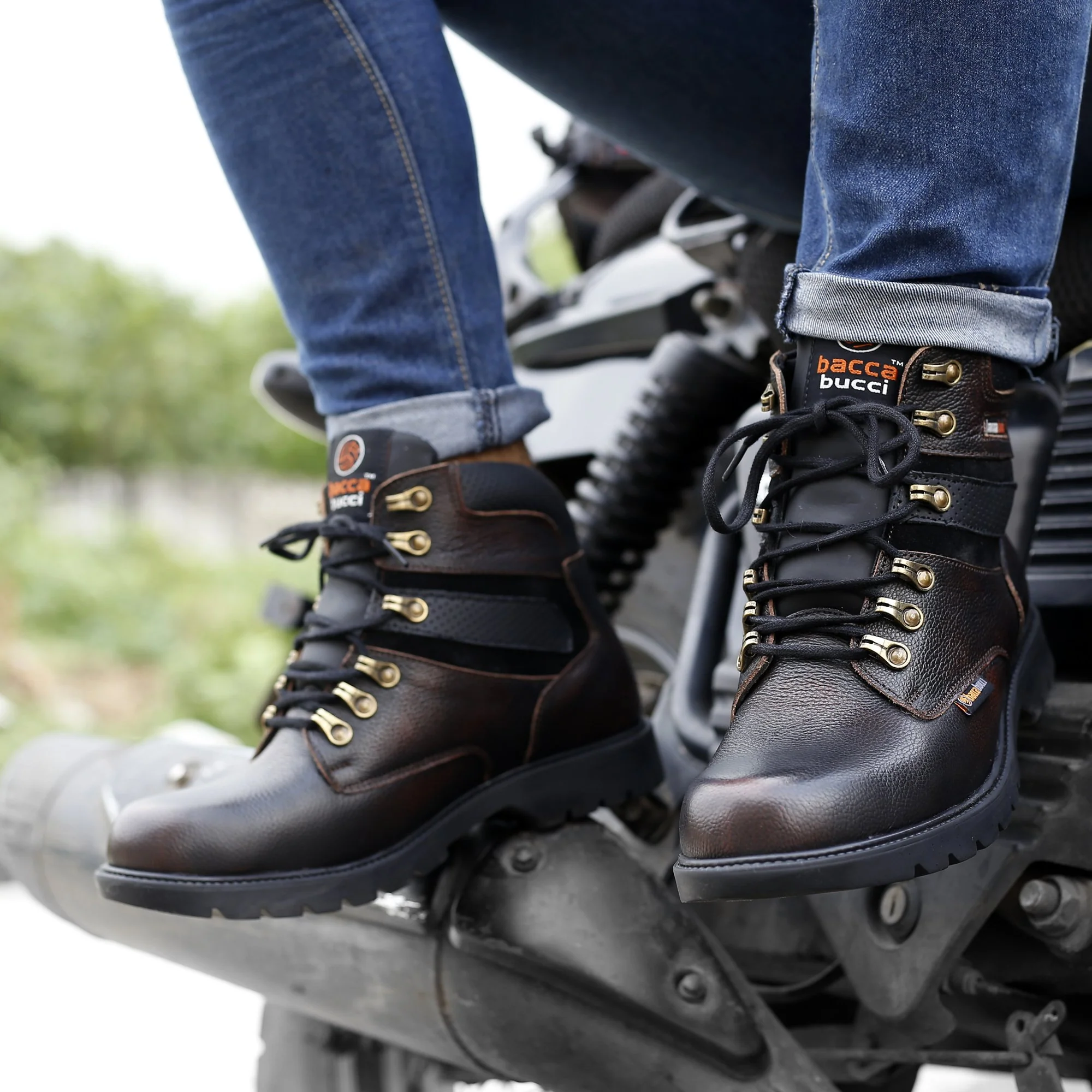 Bacca Bucci Steel Toe Boots - Image 4